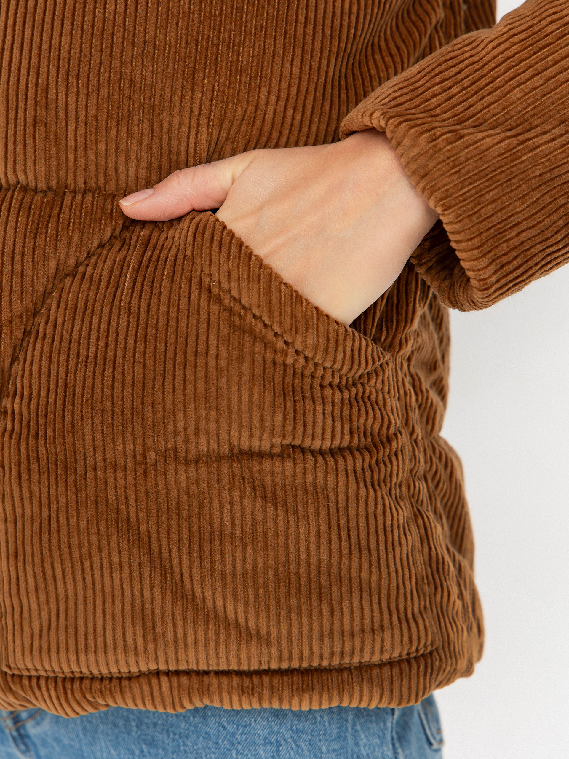 Geacă Patagonia Cord Fjord Wmn (deer brown)