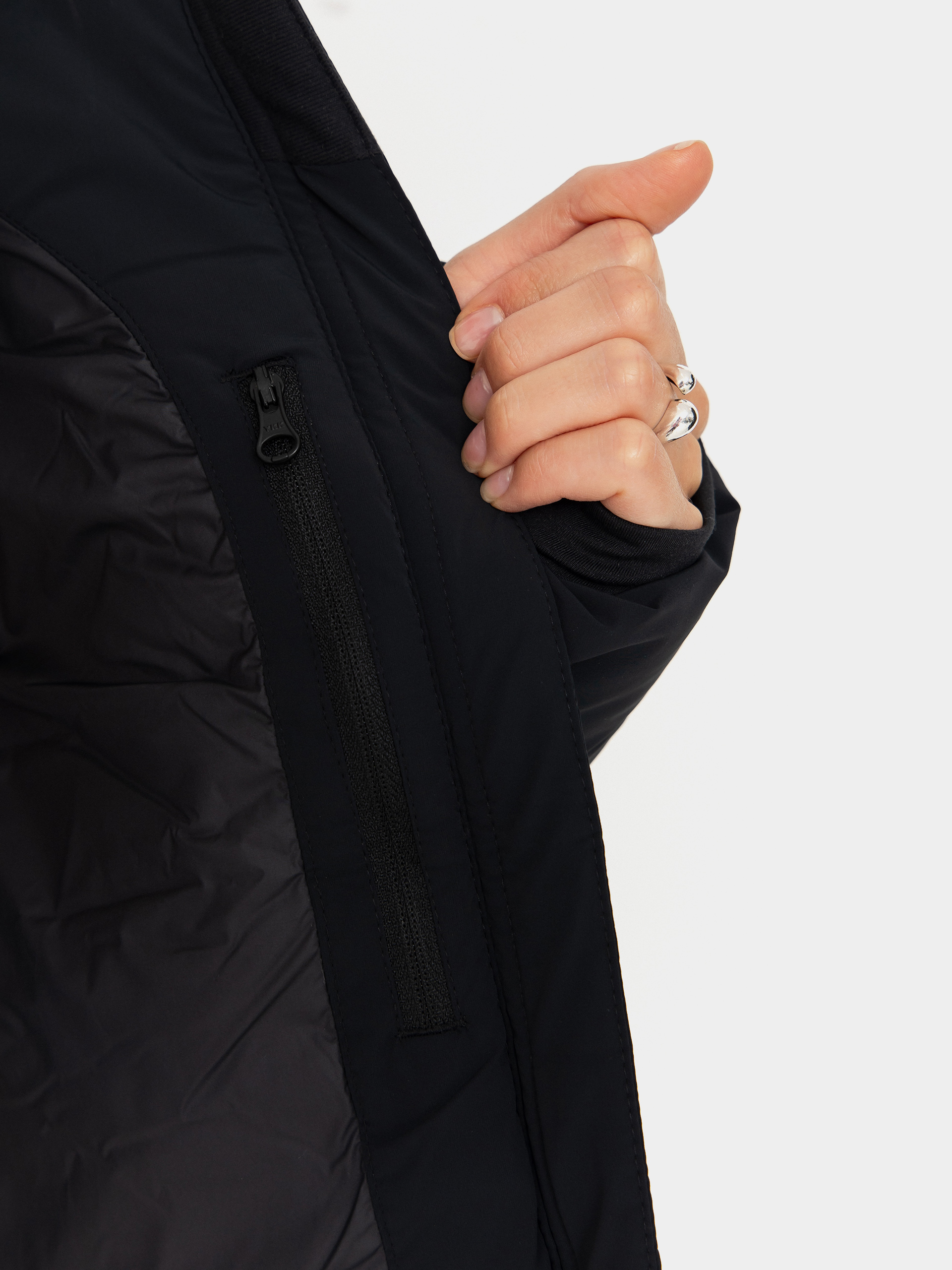 Geacă Columbia Amaze Puff Hooded Wmn (black)