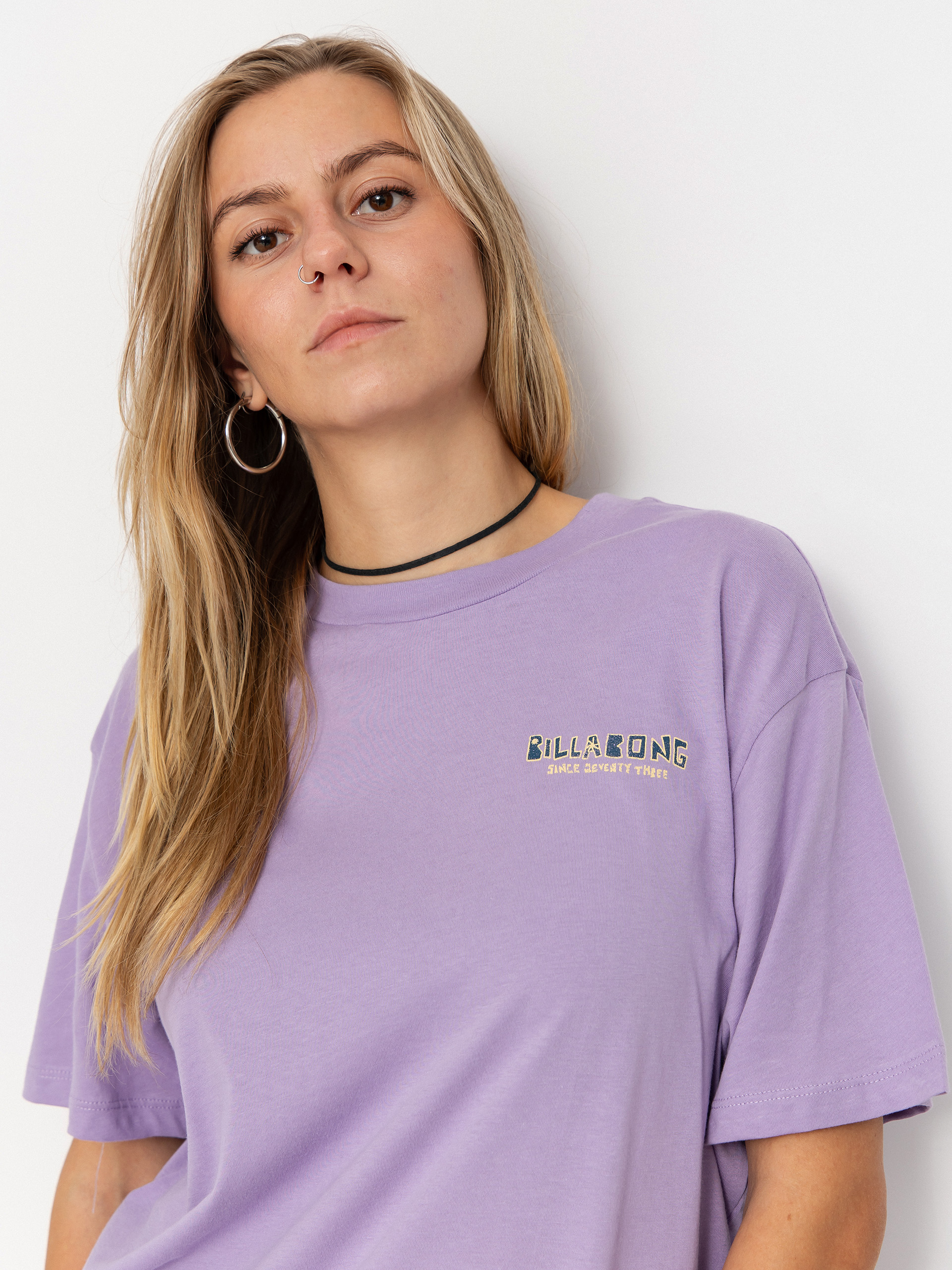 Tricou Billabong Mixing Vibes Wmn (light purple)