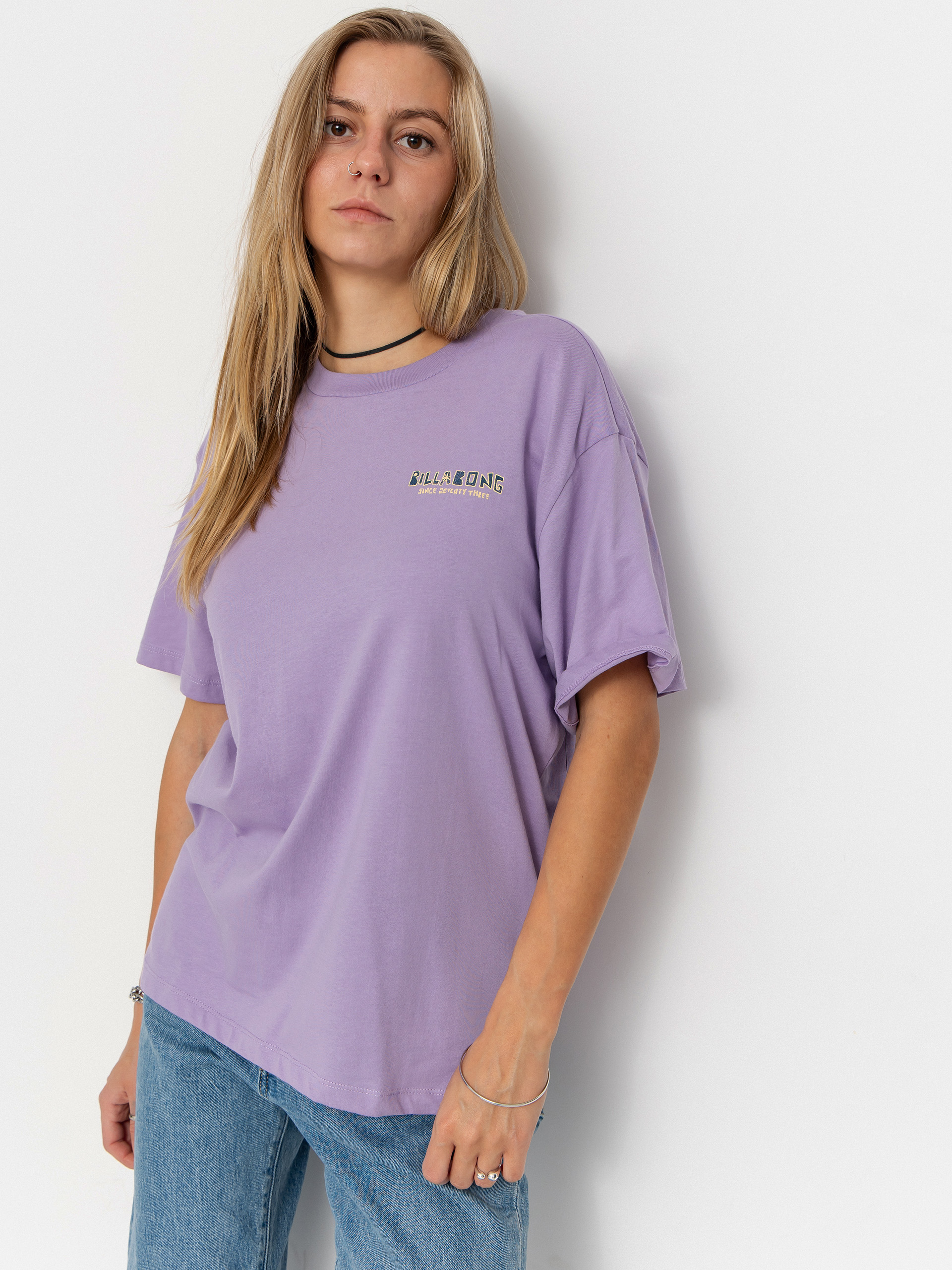 Tricou Billabong Mixing Vibes Wmn (light purple)