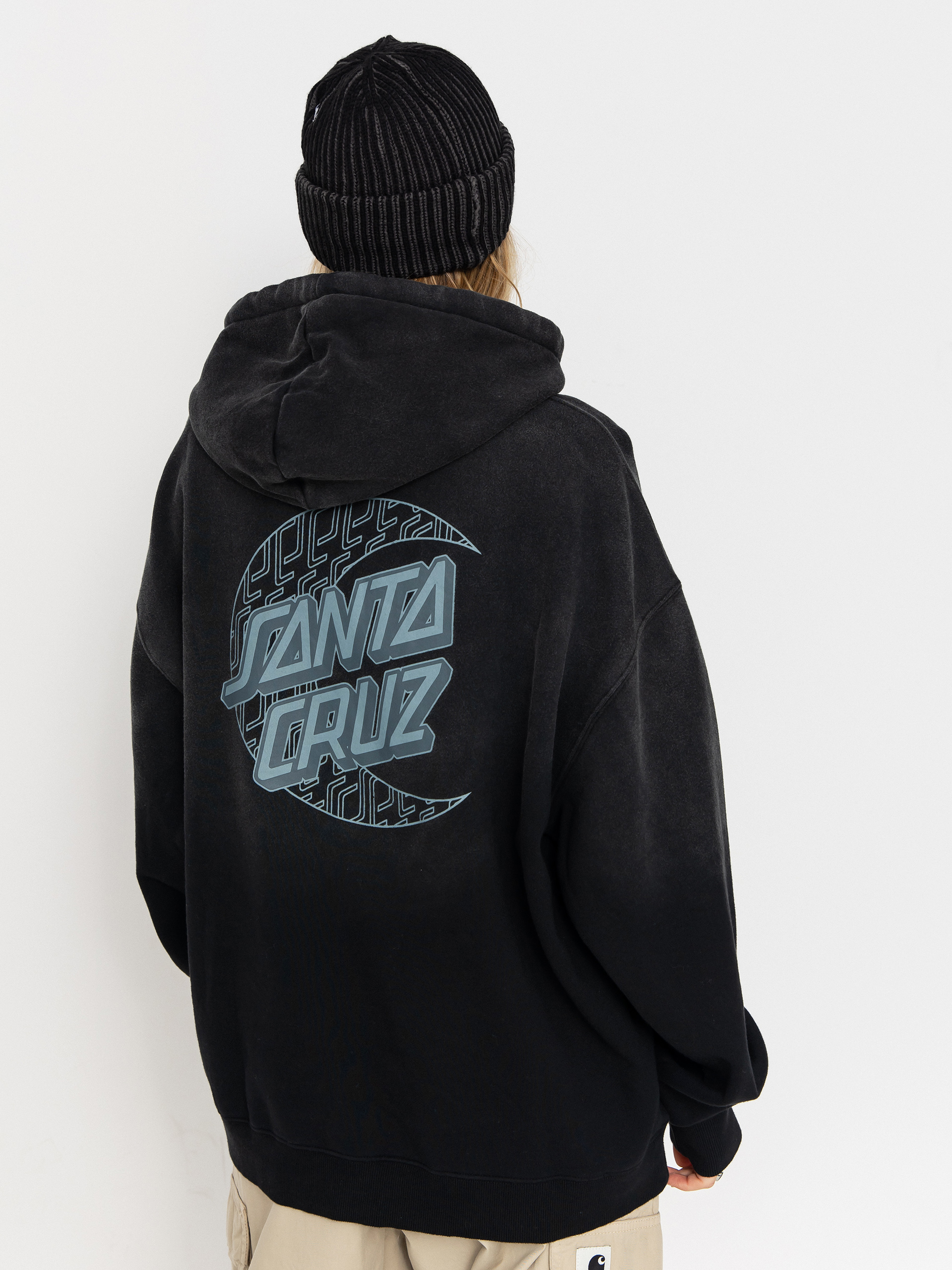 Hanorac Santa Cruz Imprint Moon Dot Wmn (black wash)