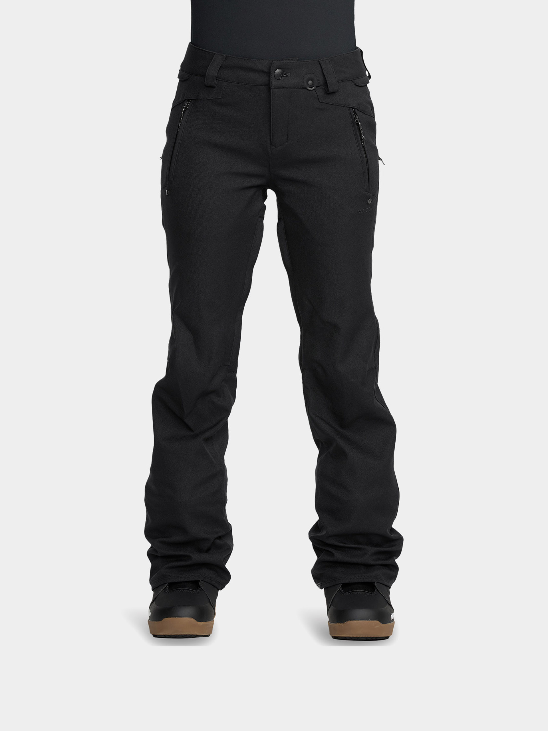 Pantaloni pentru snowboard Volcom Genus Stretch Wmn (black)