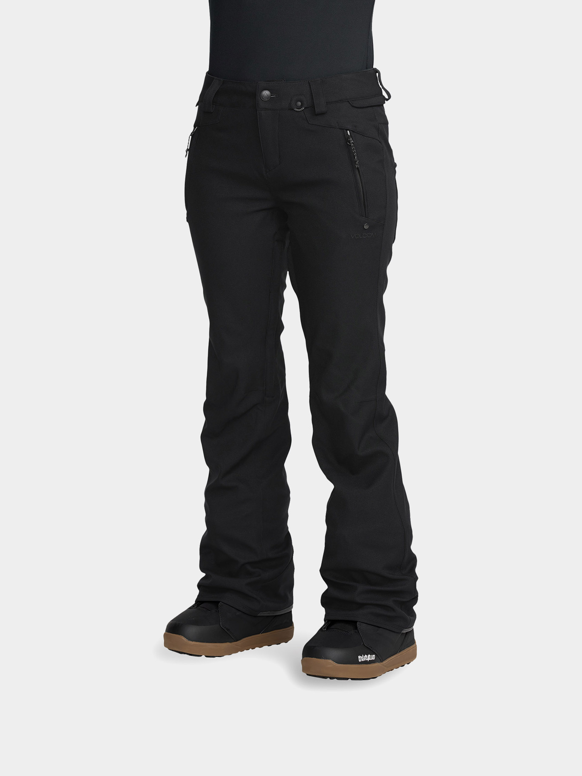Pentru femei Pantaloni pentru snowboard Volcom Genus Stretch (black)