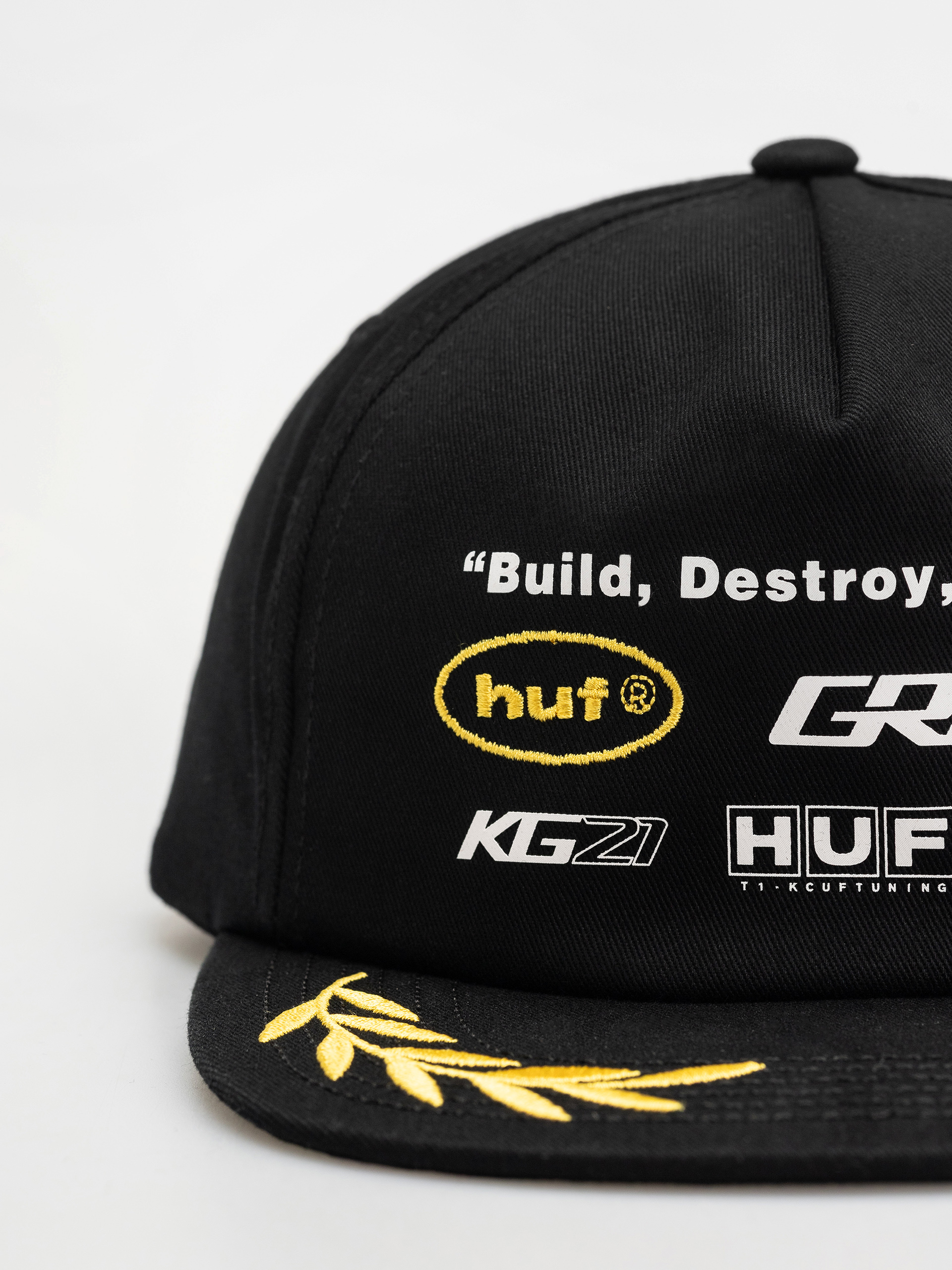 Șapcă HUF X Greddy Team Snapback (black)