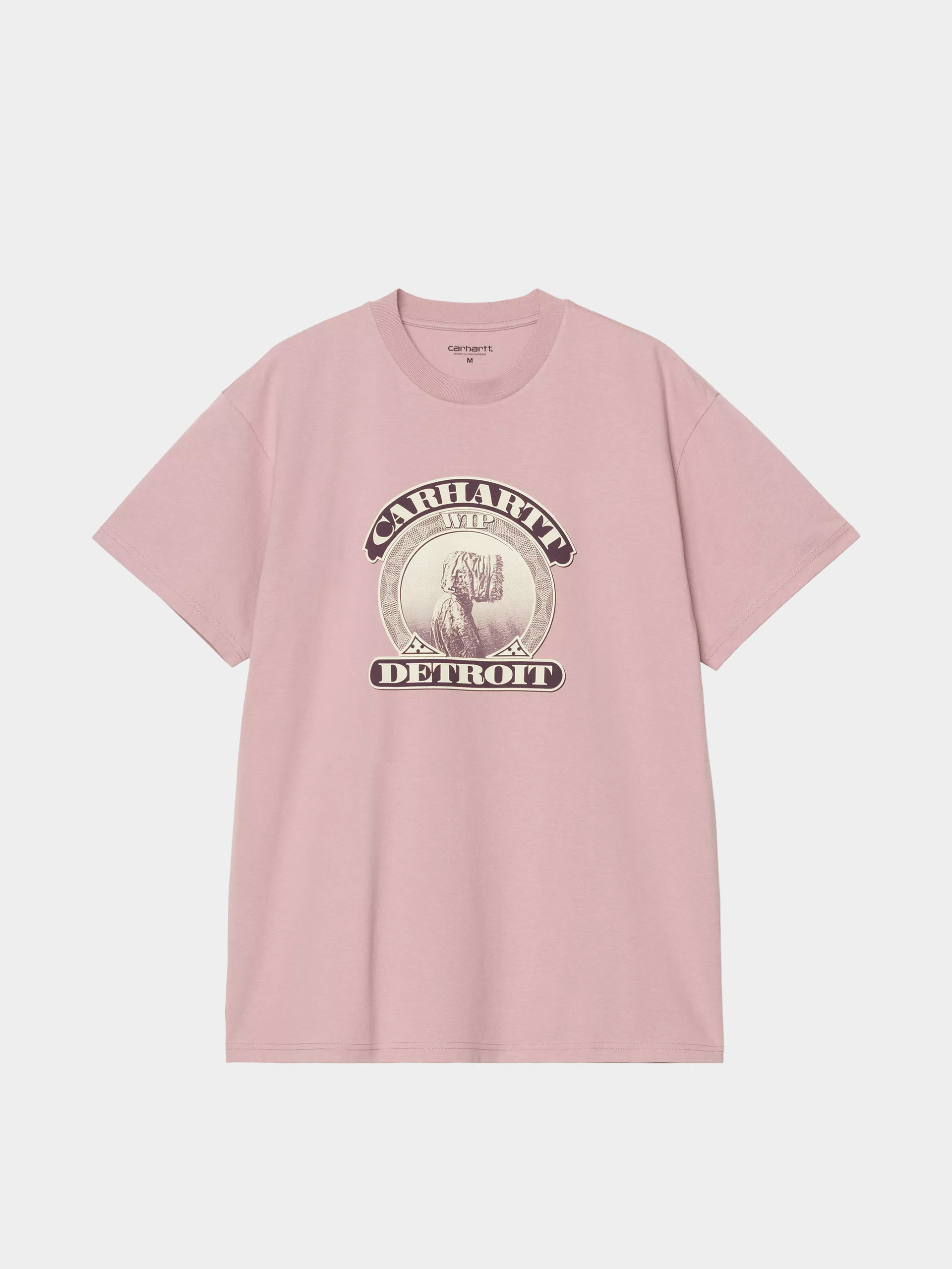 Tricou Carhartt WIP Cold World (glassy pink)