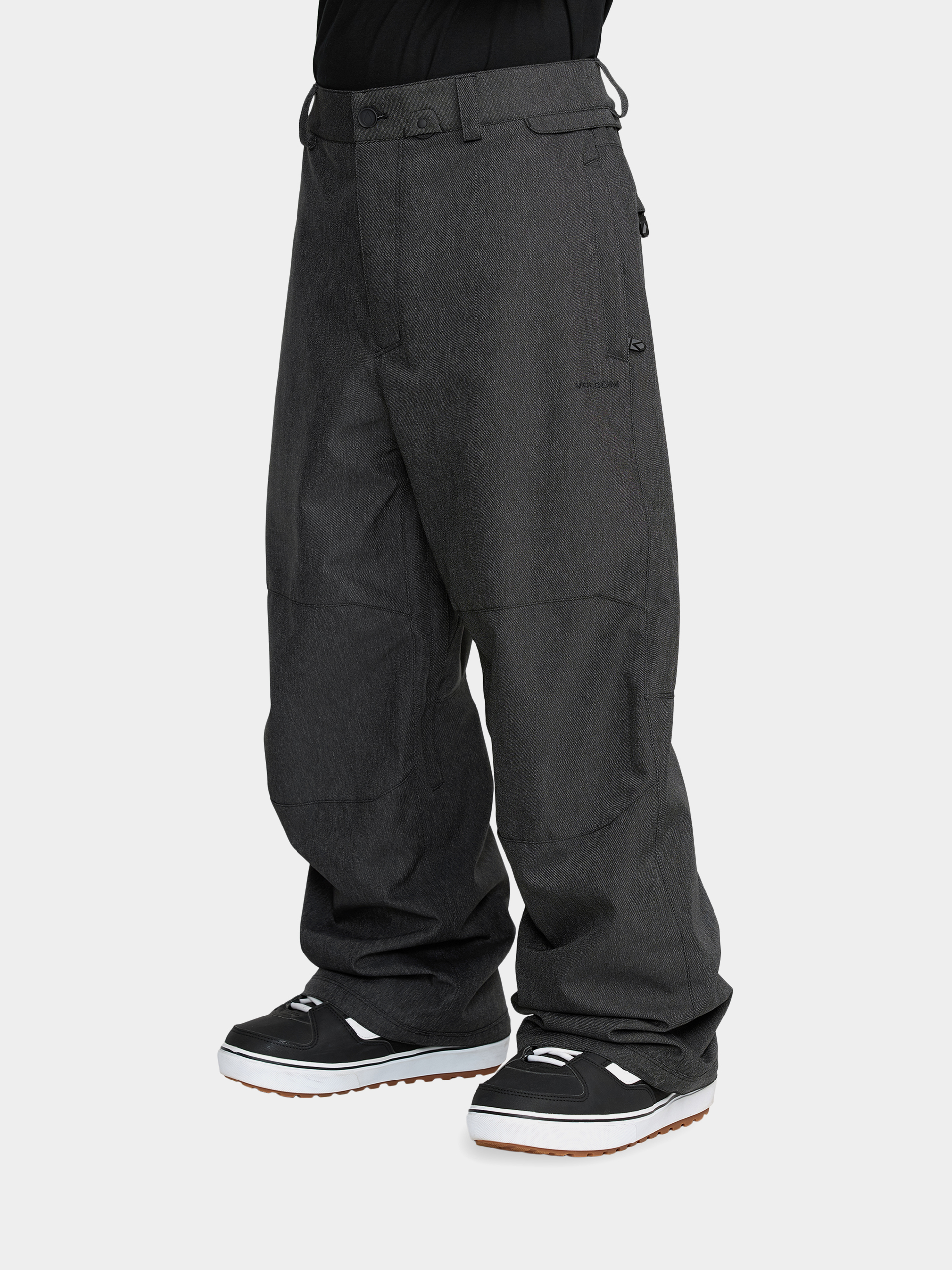 Pentru bărbați Pantaloni pentru snowboard Volcom Snow Billow (black denim)