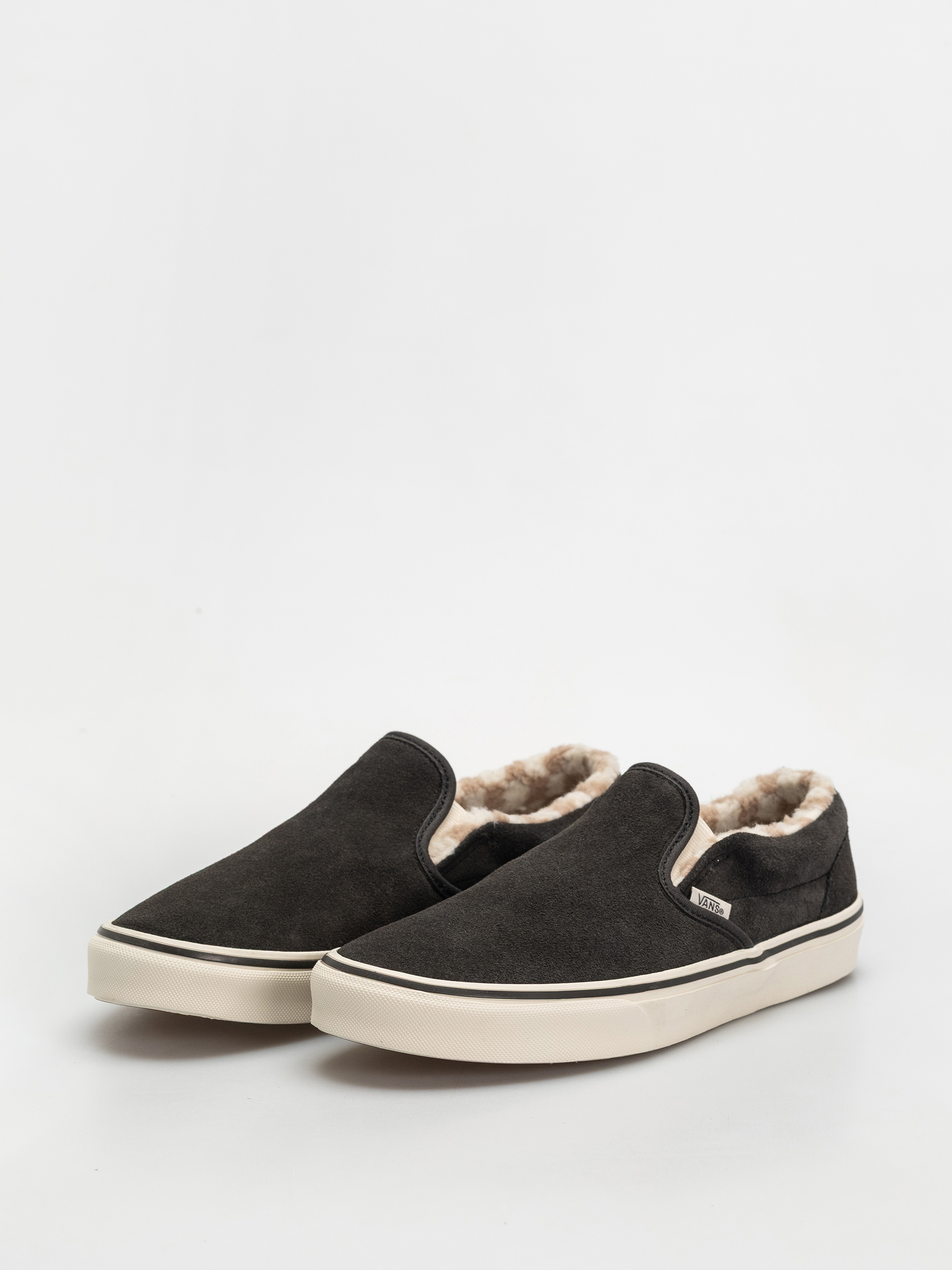 Pantofi Vans Classic Slip On (cozy hug faded black)