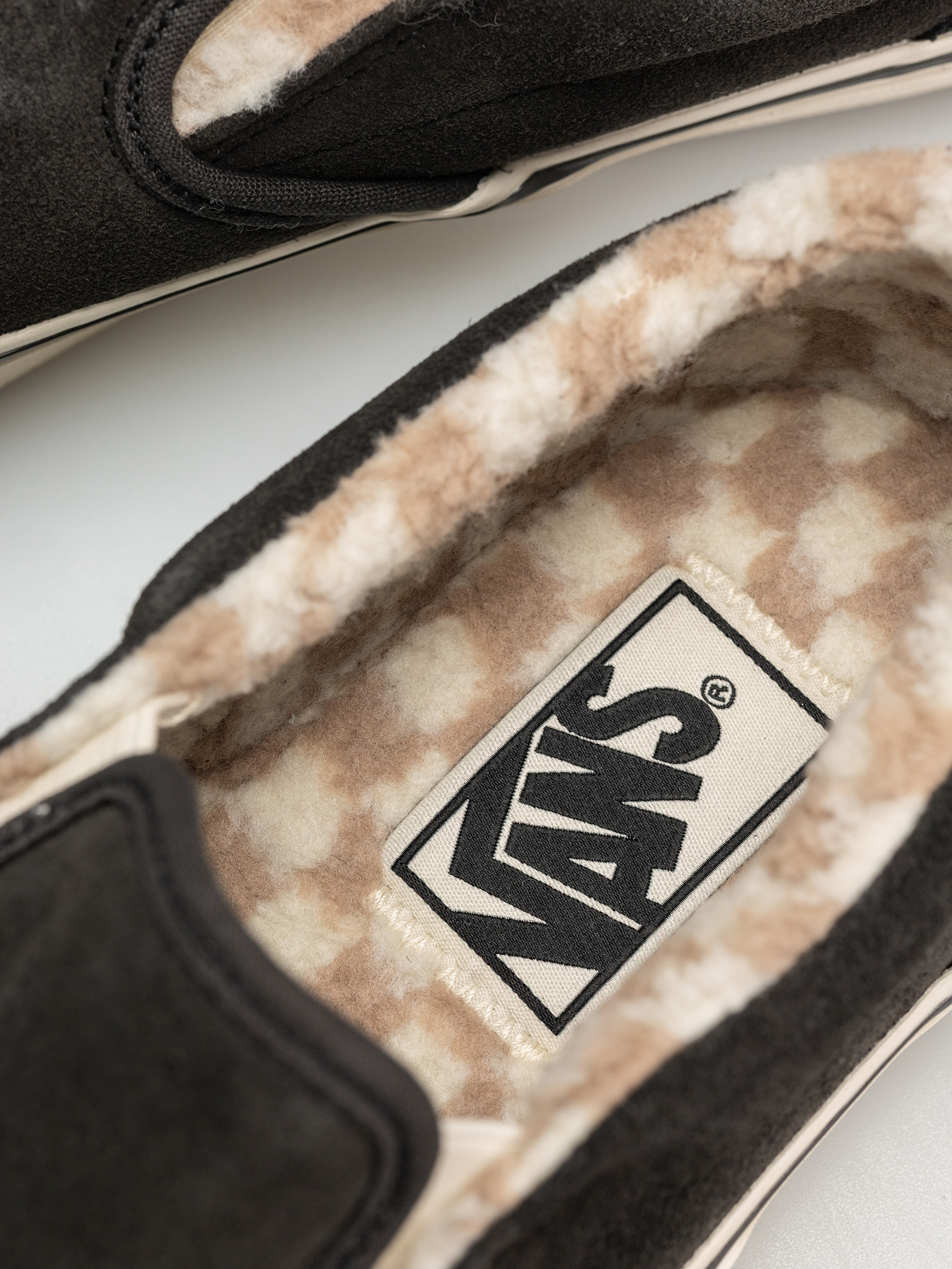 Pantofi Vans Classic Slip On (cozy hug faded black)