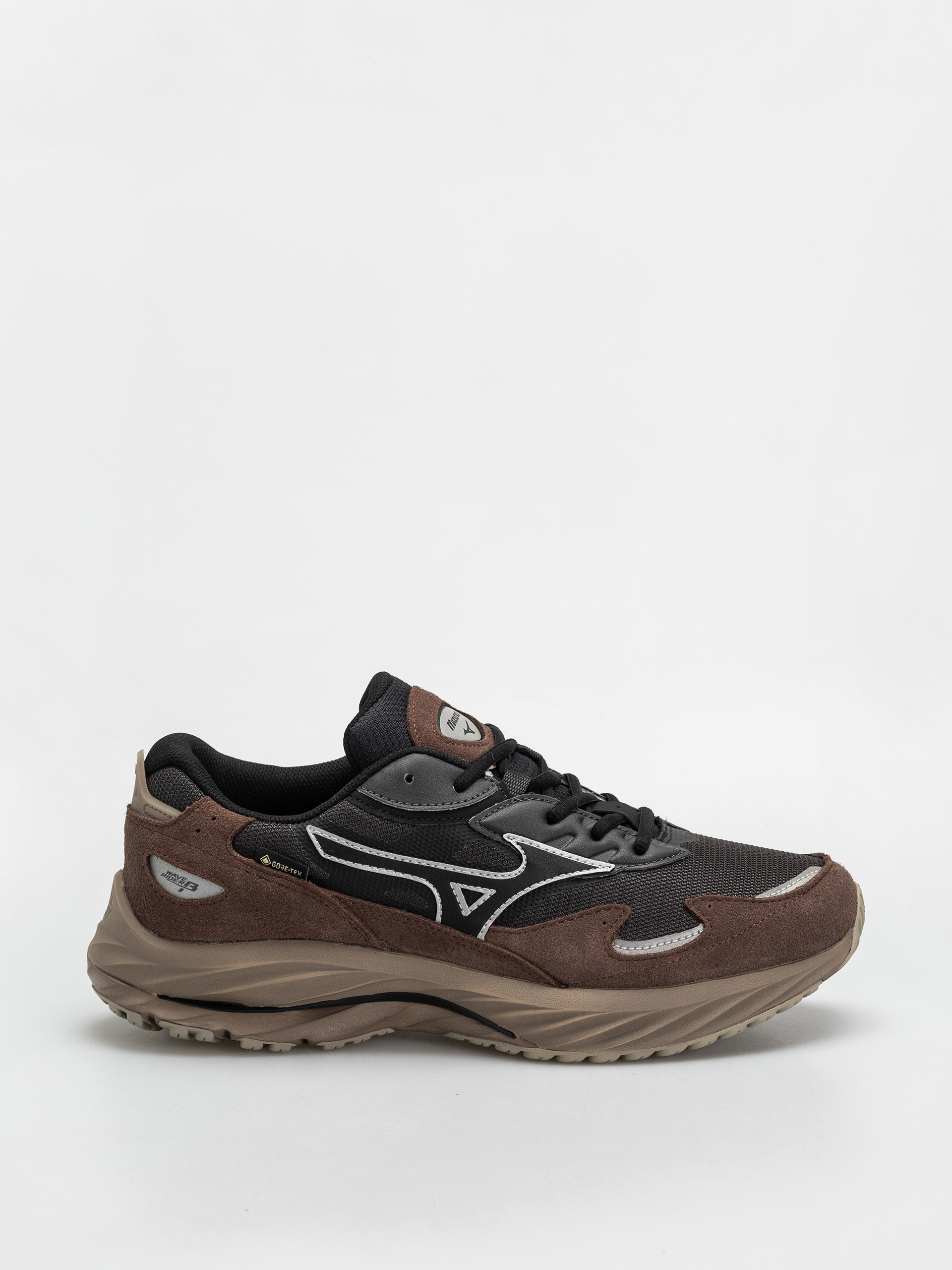 Pantofi Mizuno Wave Rider GTX (black sand/black/chicory coffee)