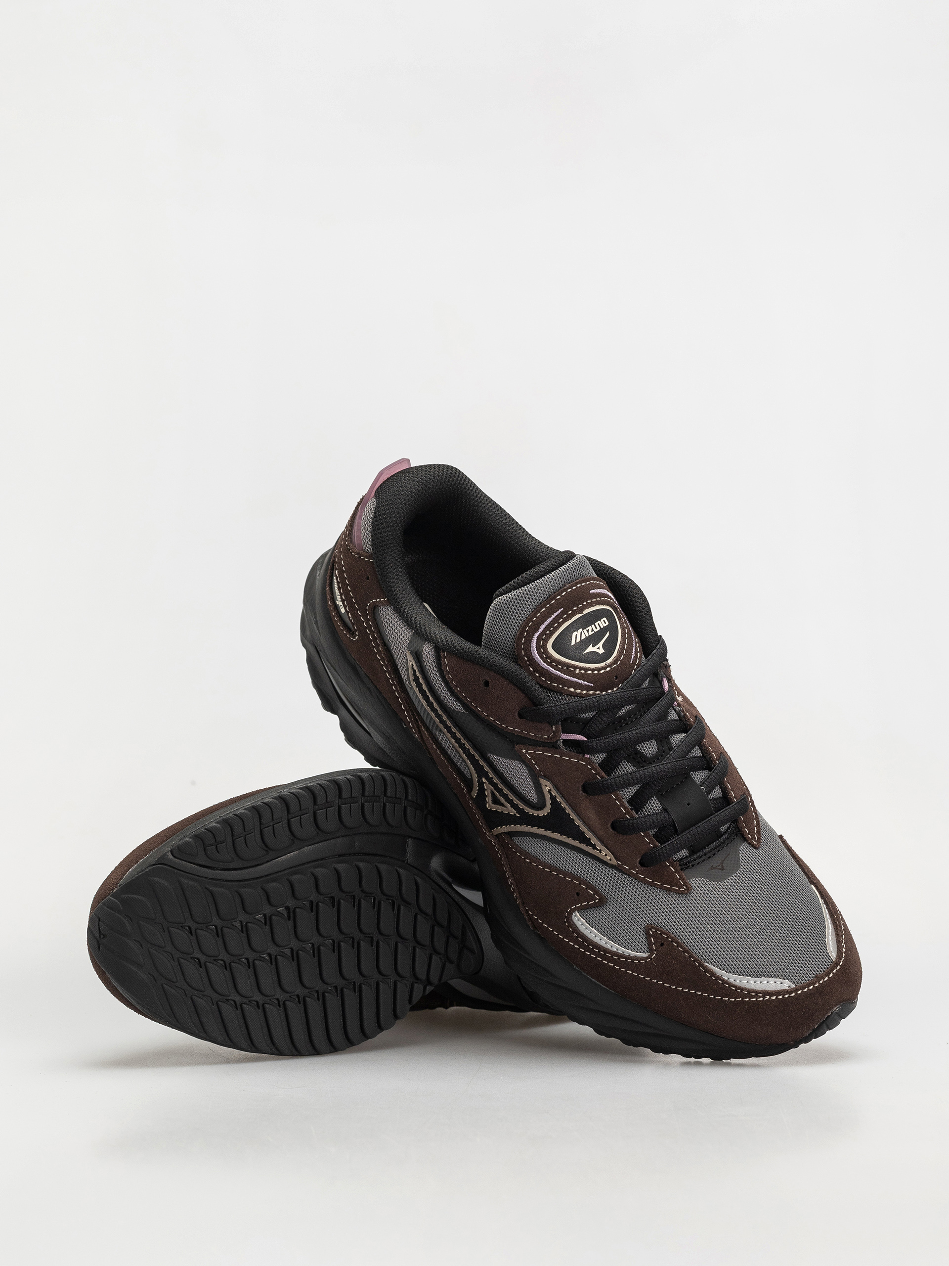 Pantofi Mizuno Wave Rider (quiet shade/black/mole)