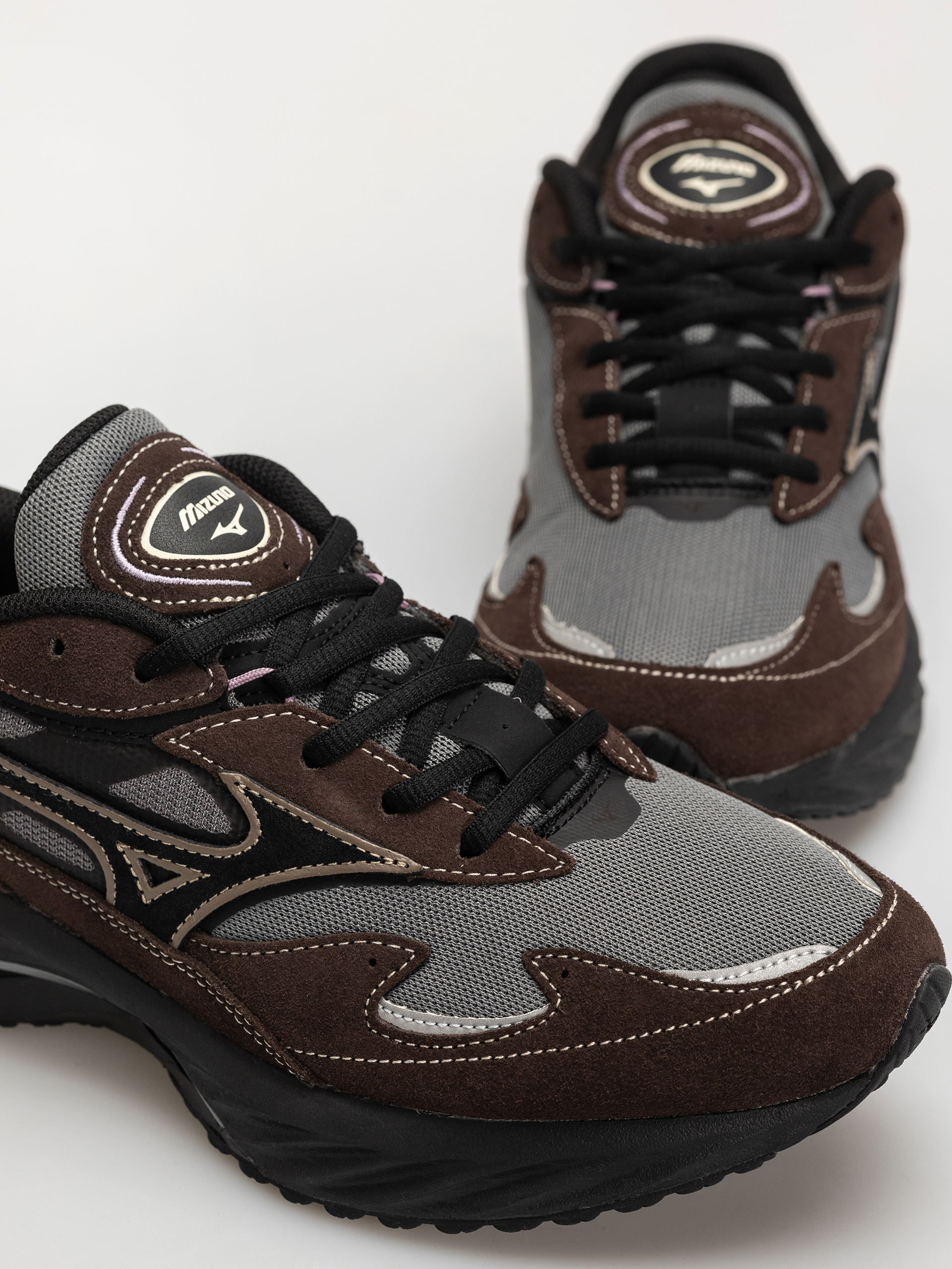 Pantofi Mizuno Wave Rider (quiet shade/black/mole)