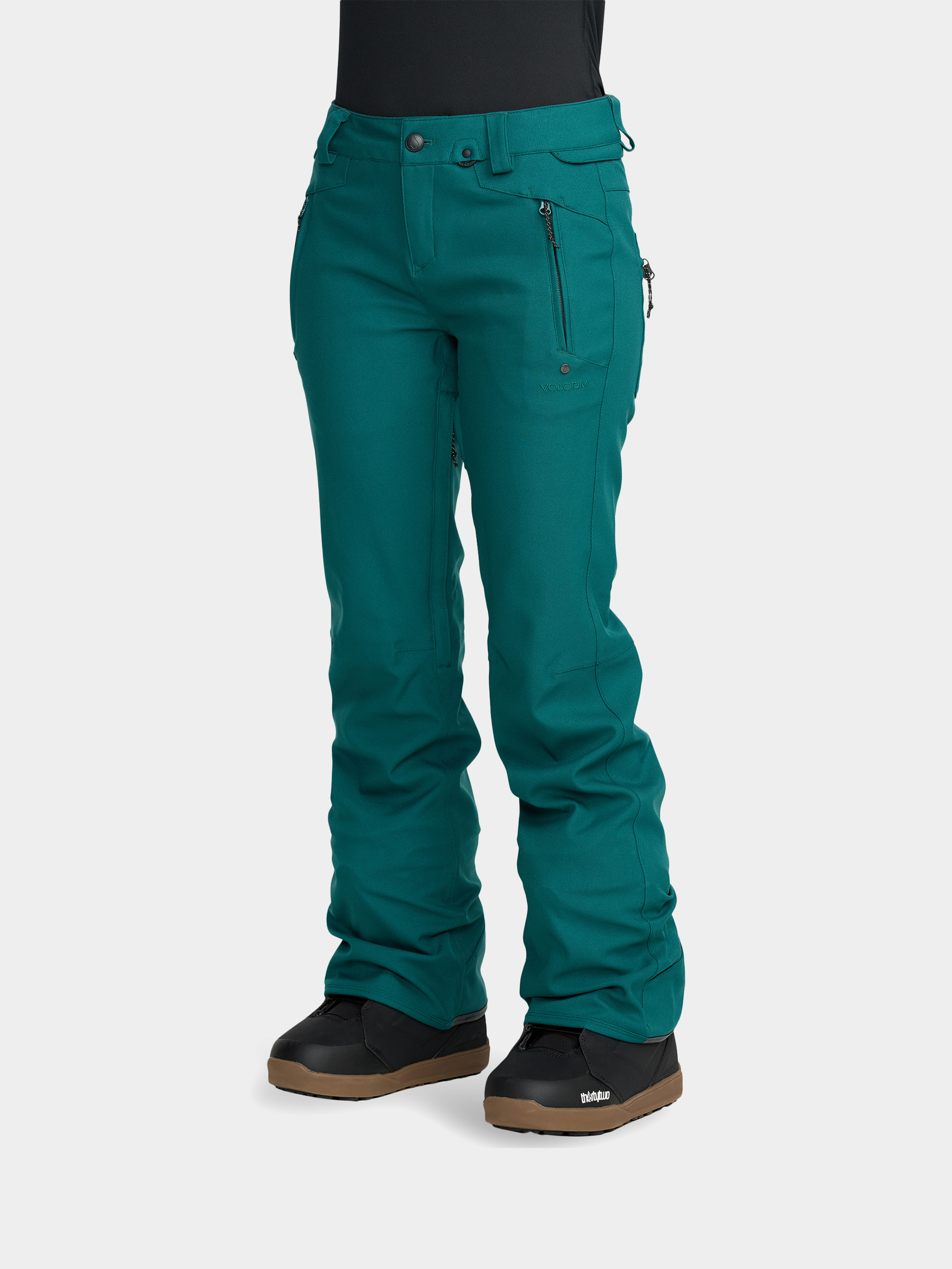 Pentru femei Pantaloni pentru snowboard Volcom Genus Stretch (atlantic deep)
