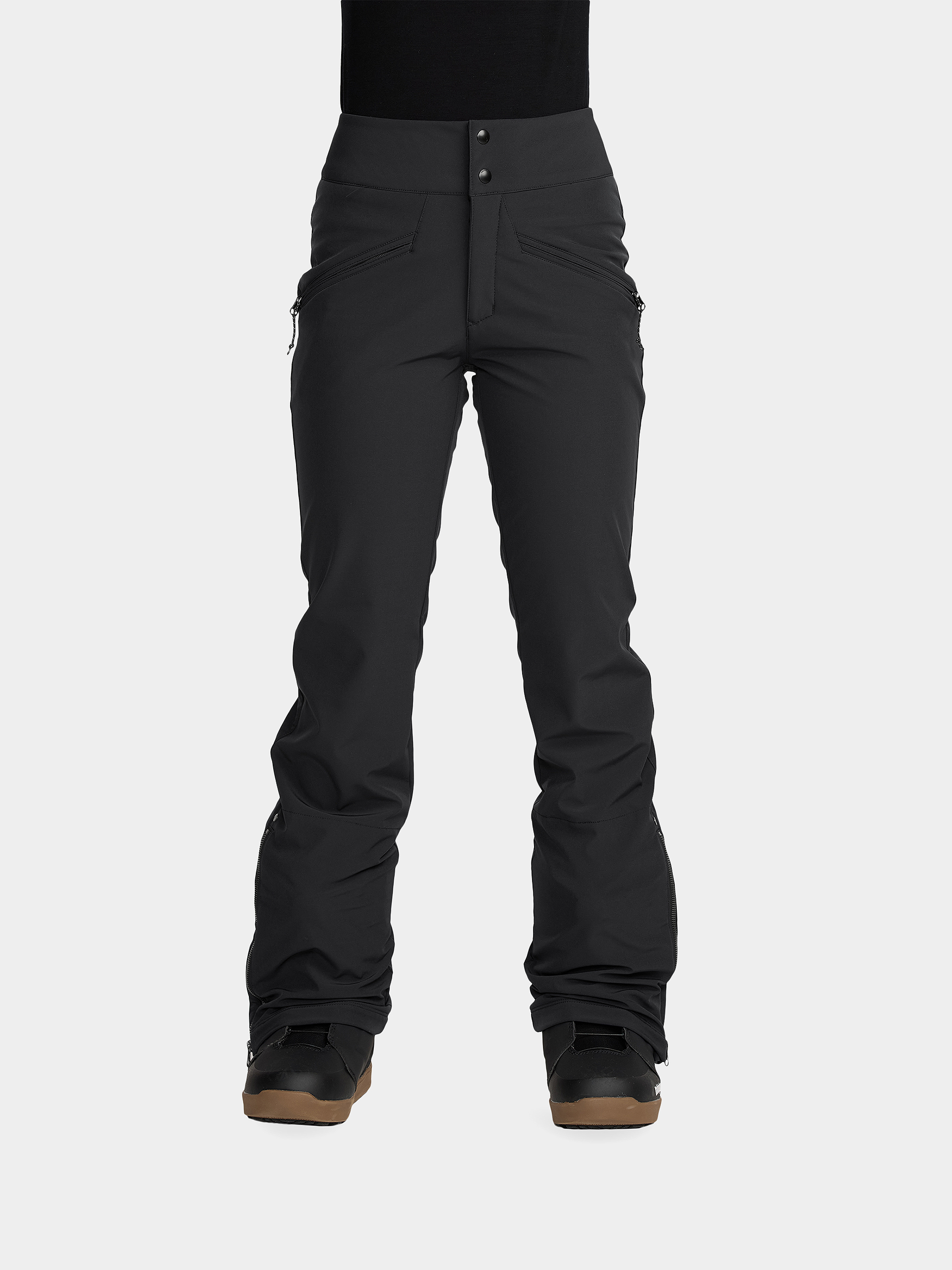 Pantaloni pentru snowboard Volcom Battle Stretch Hr Wmn (black)