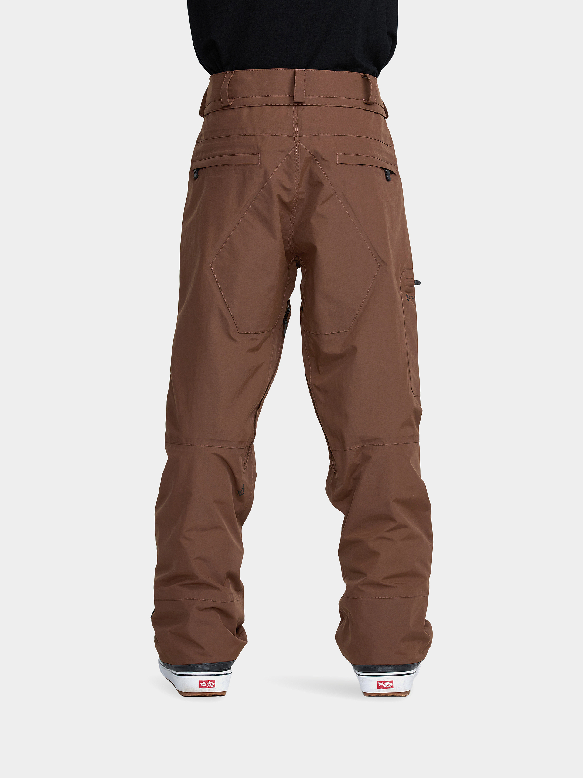 Pentru bărbați Pantaloni pentru snowboard Volcom L Gore Tex (brown)