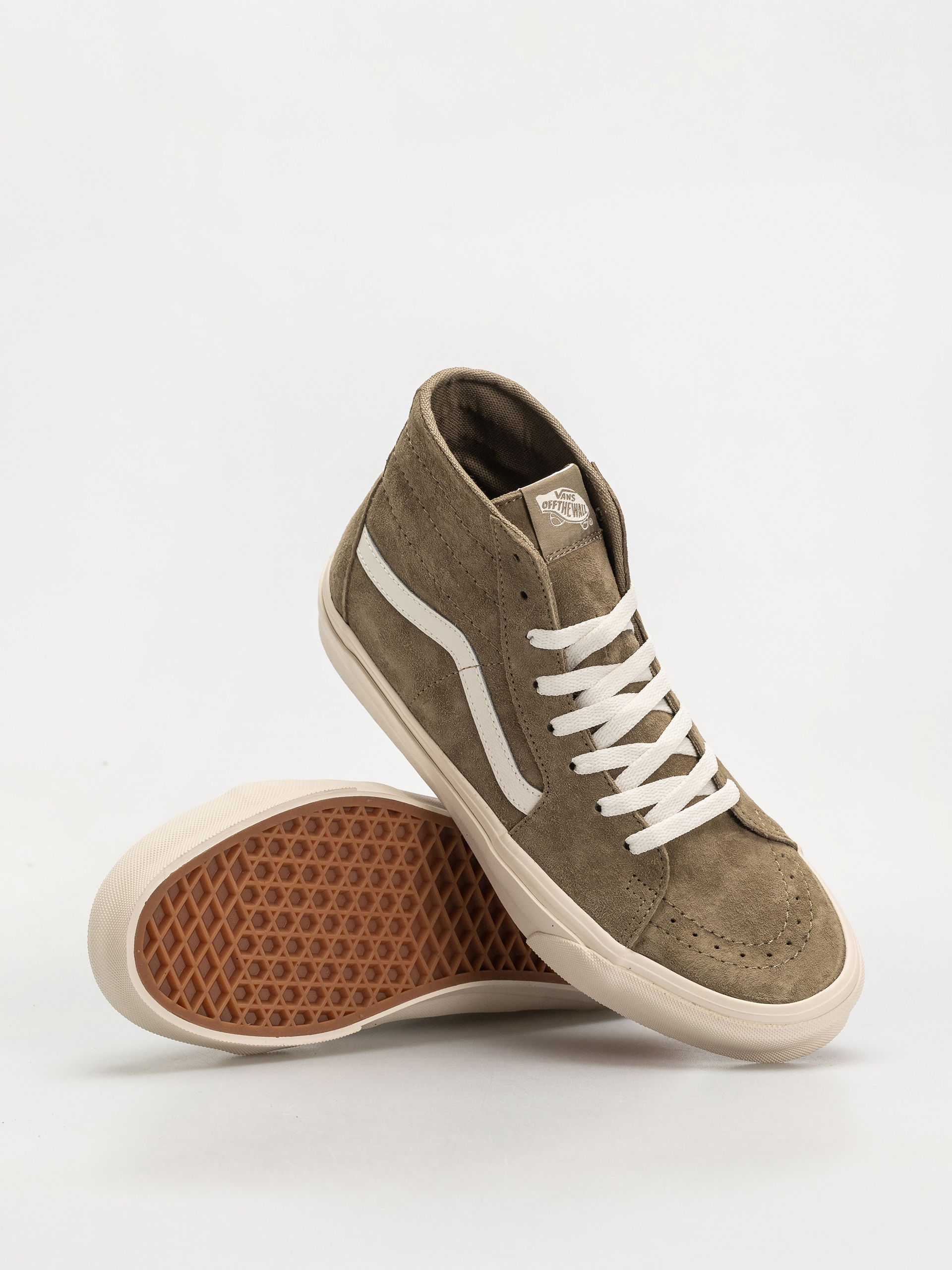 Pantofi Vans Sk8 Hi Tapered (pig suede bay leaf)