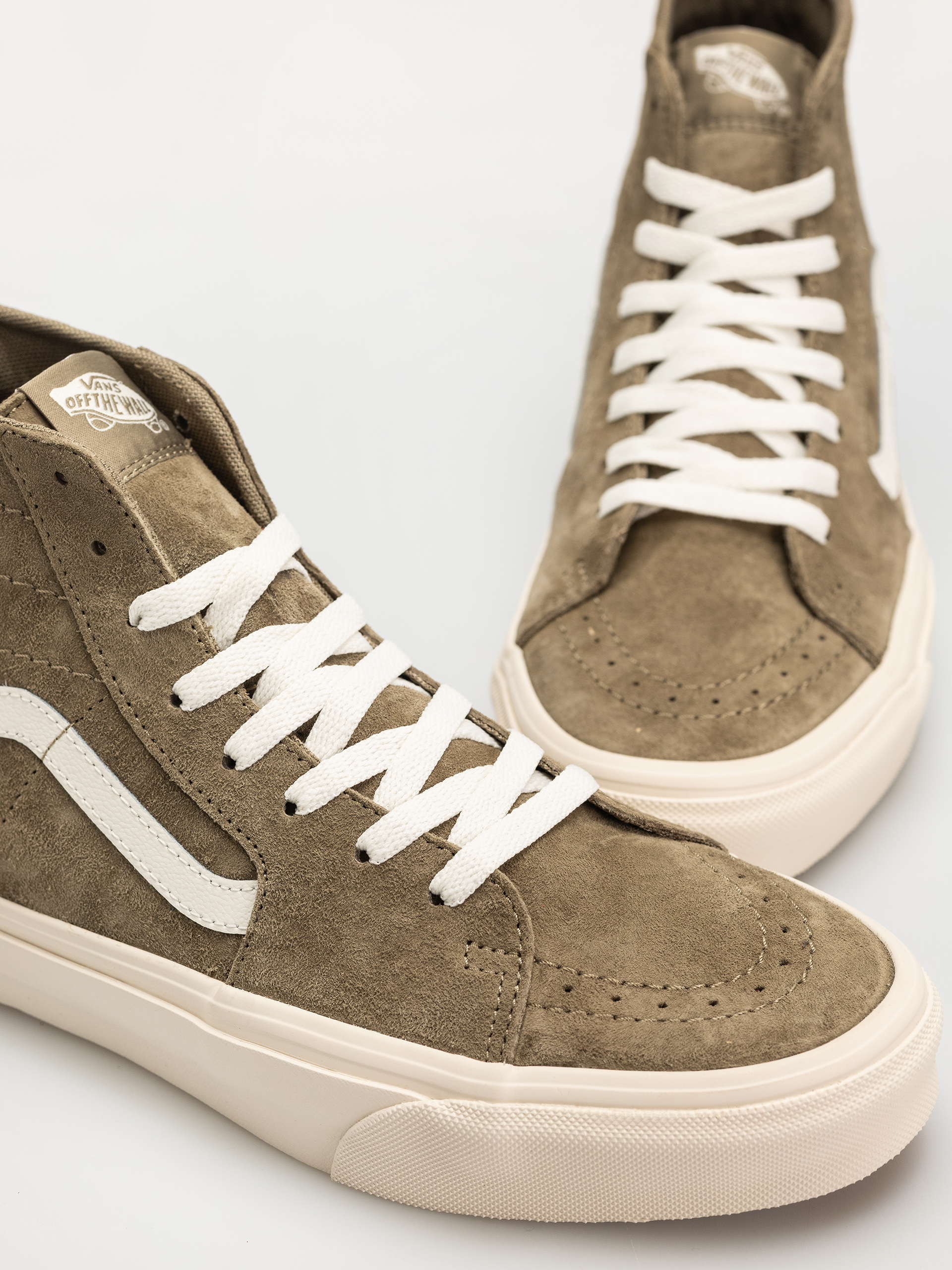 Pantofi Vans Sk8 Hi Tapered (pig suede bay leaf)