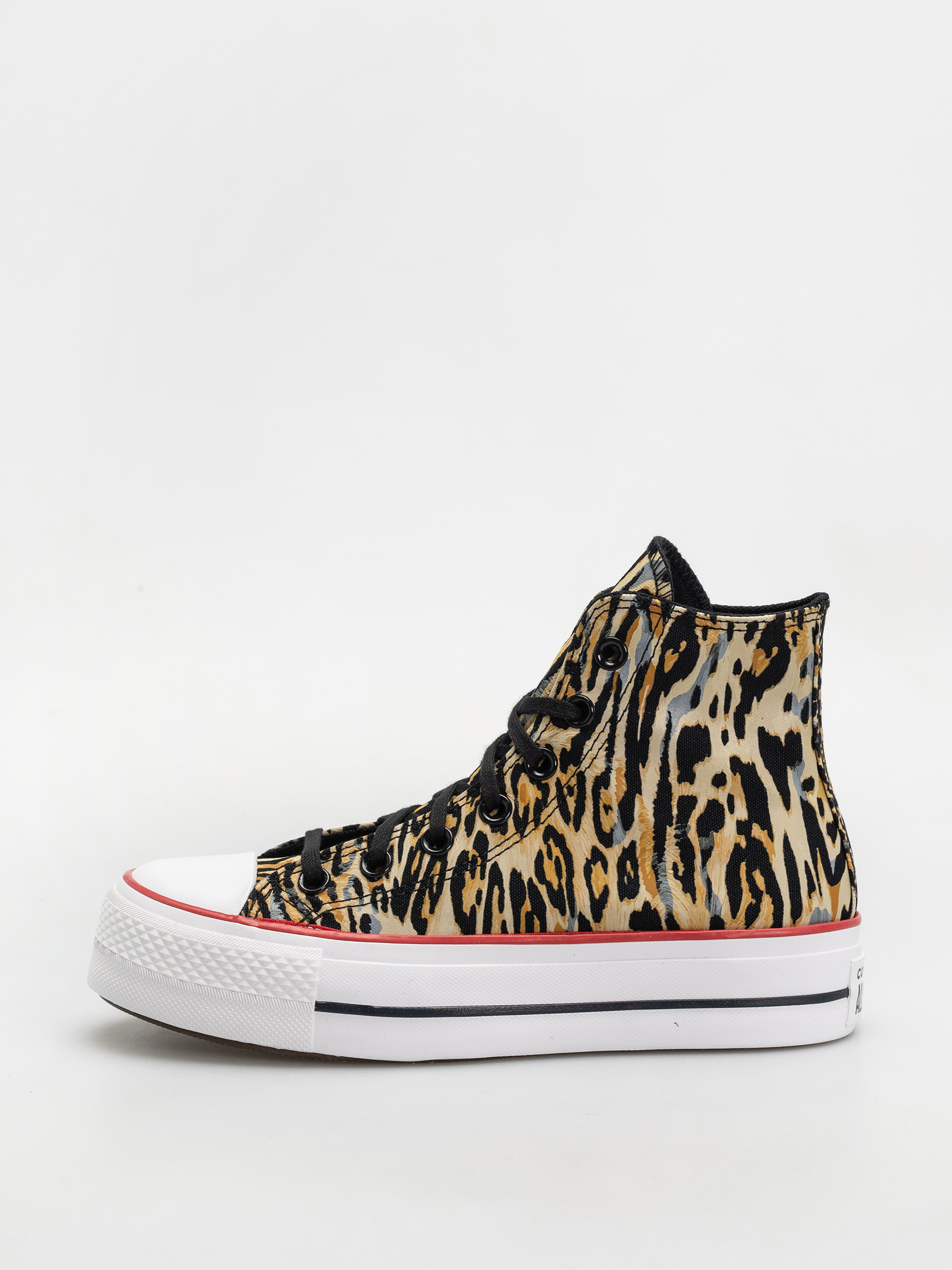 Teniși Converse Chuck Taylor All Star Lift Hi Wmn (black/white/red)