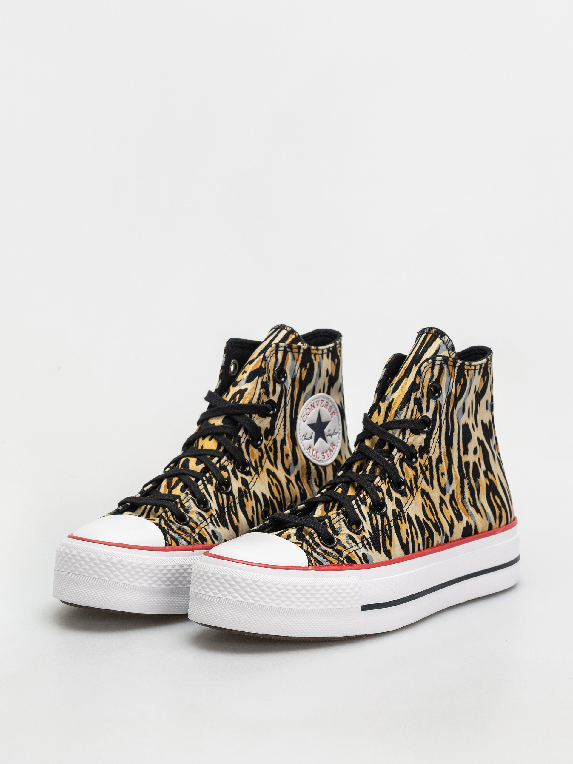 Teniși Converse Chuck Taylor All Star Lift Hi Wmn (black/white/red)