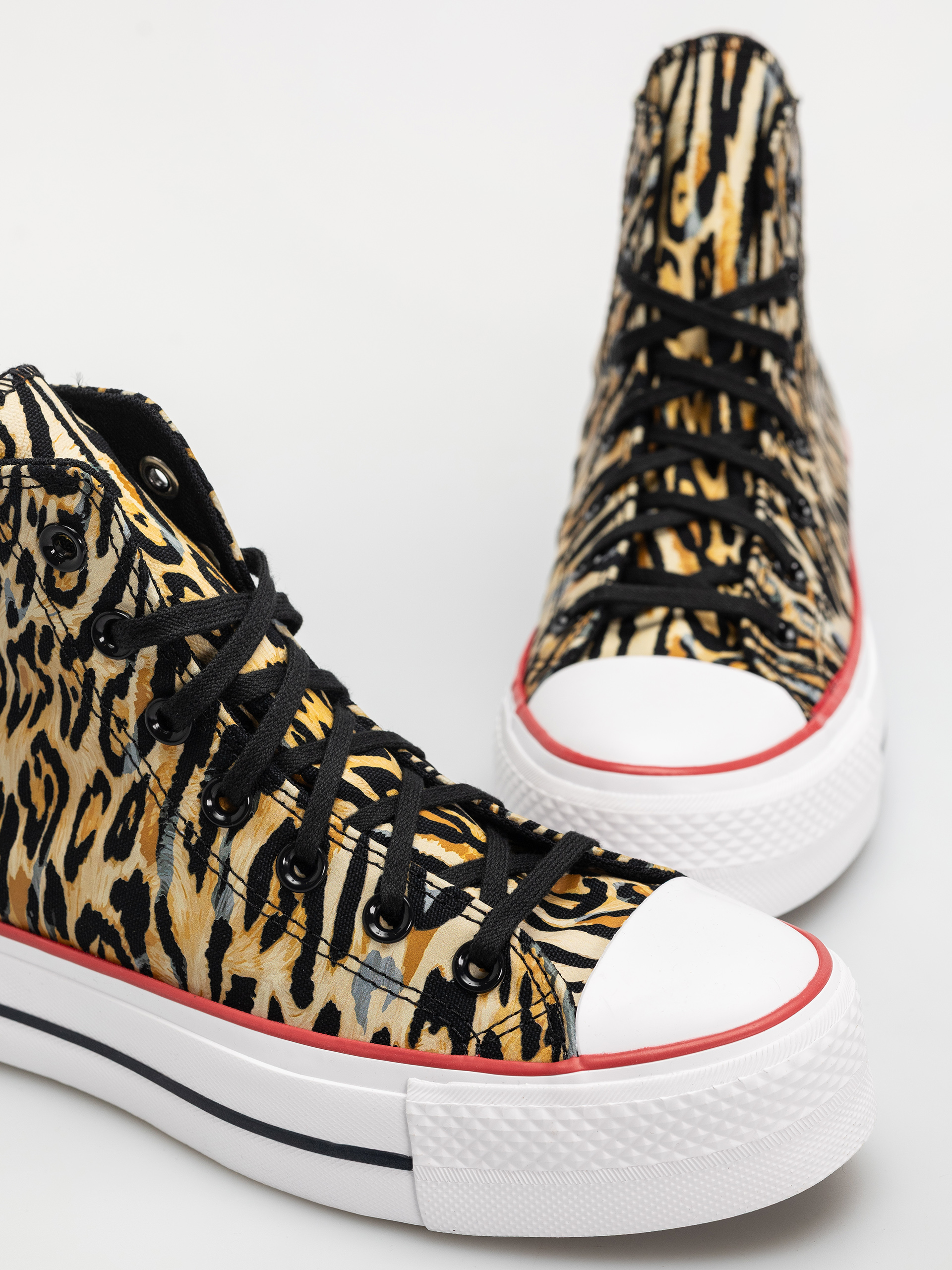 Teniși Converse Chuck Taylor All Star Lift Hi Wmn (black/white/red)