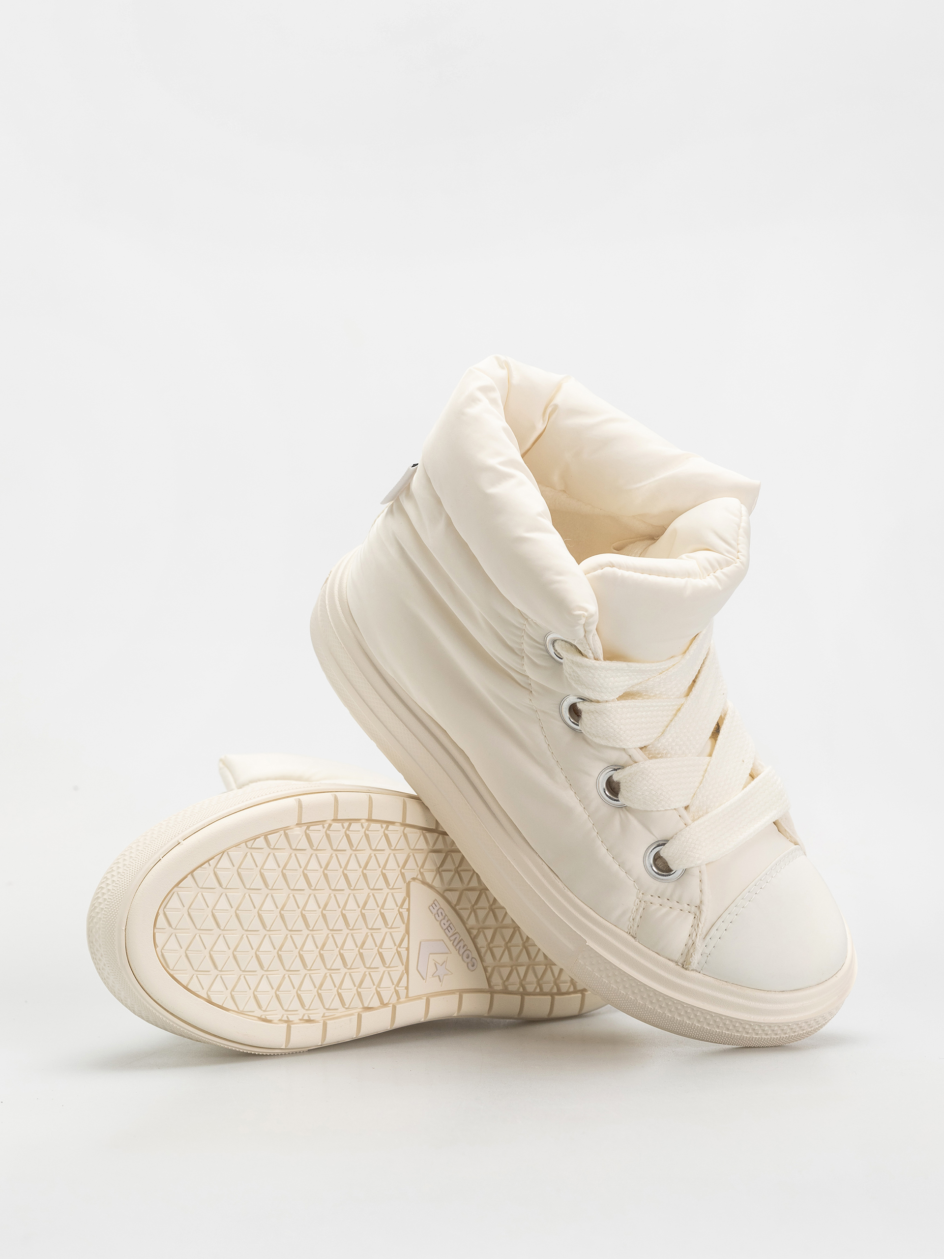 Pantofi Converse Chuck Taylor All Star Elements Boot Mid (egret/egret/black)