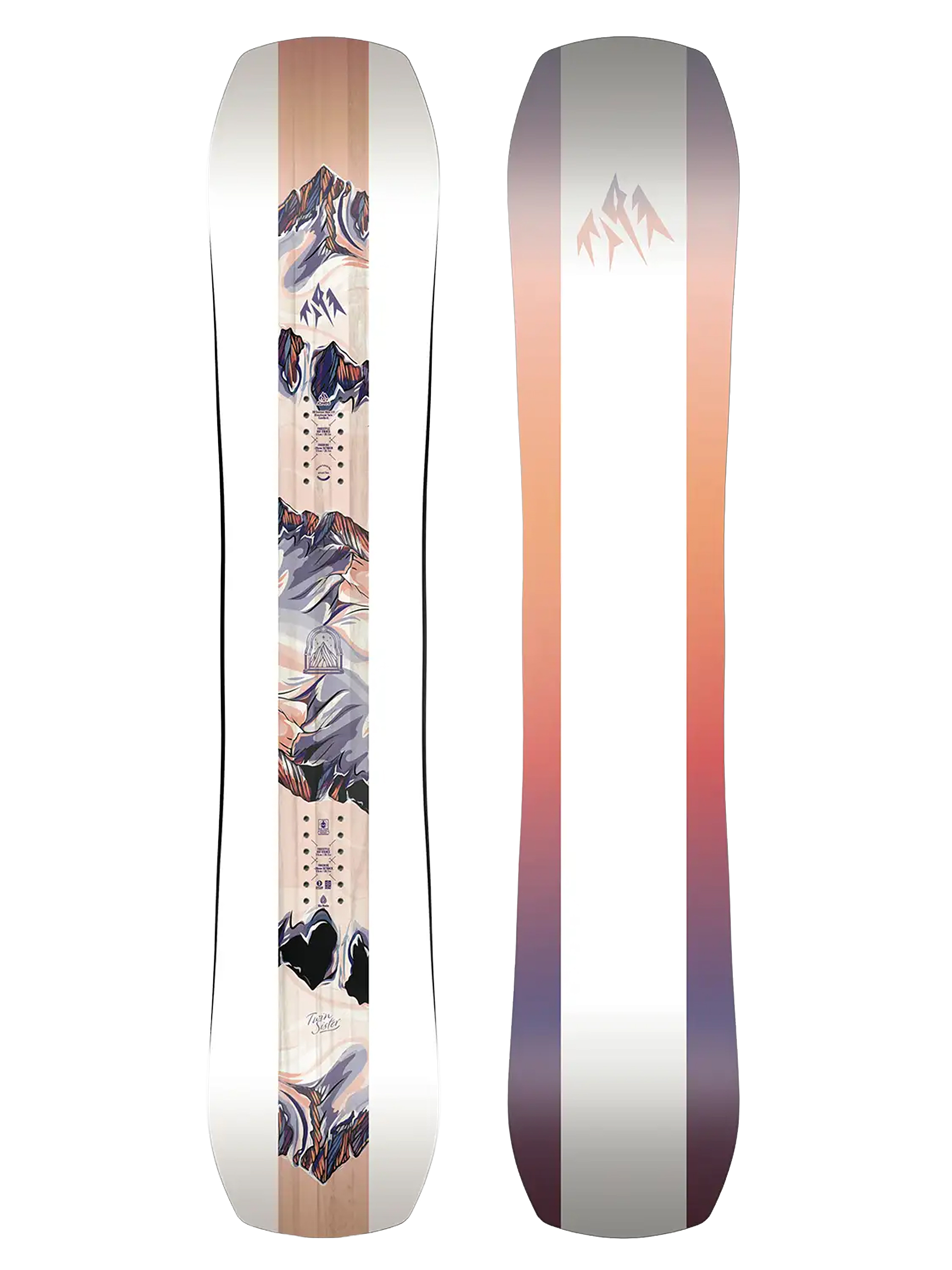 Snowboard Jones Snowboards Twin Sister Wmn (white)