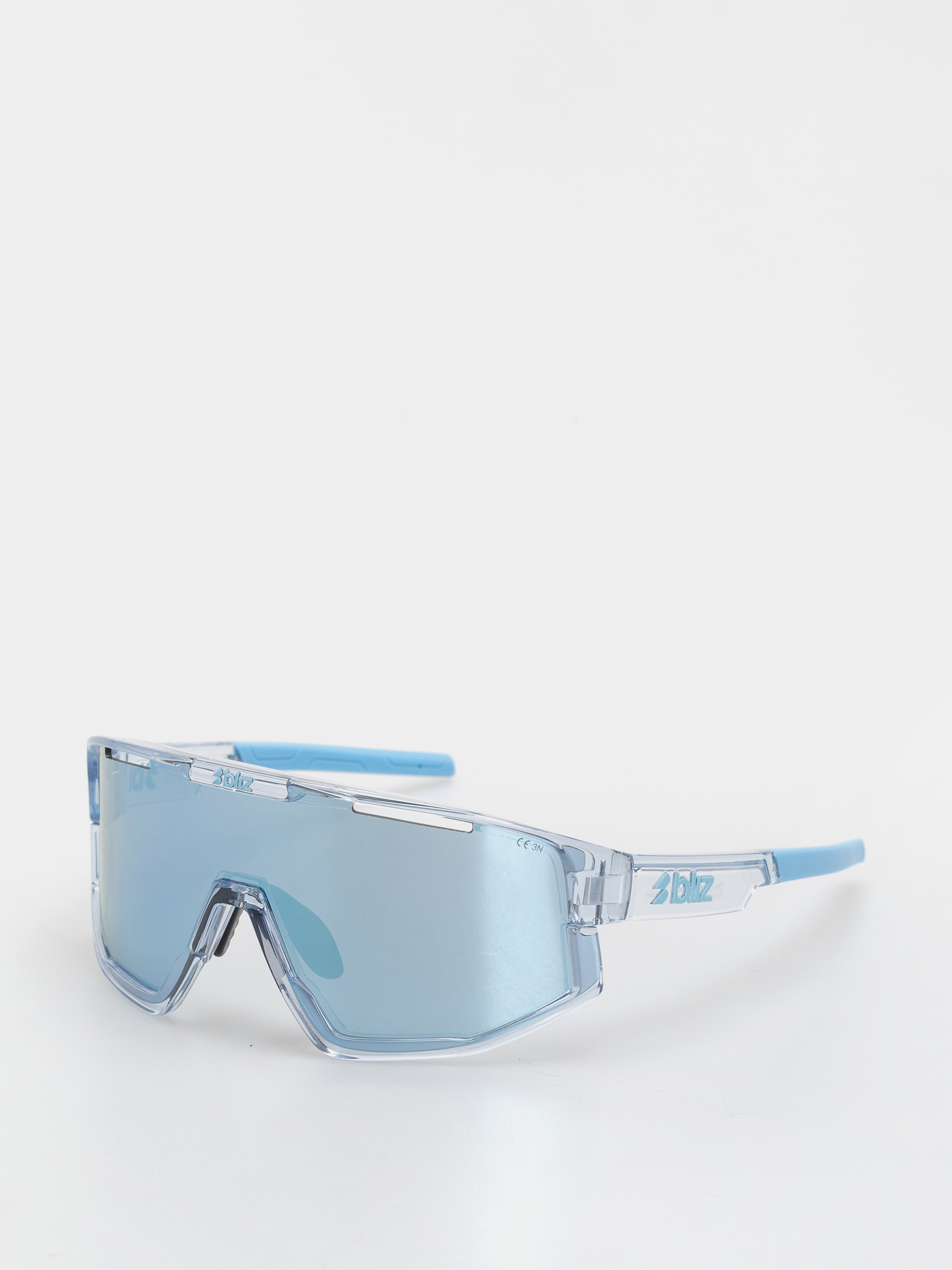 Ochelari de soare Bliz Fusion (transparent blue/smoke w ice blue multi)