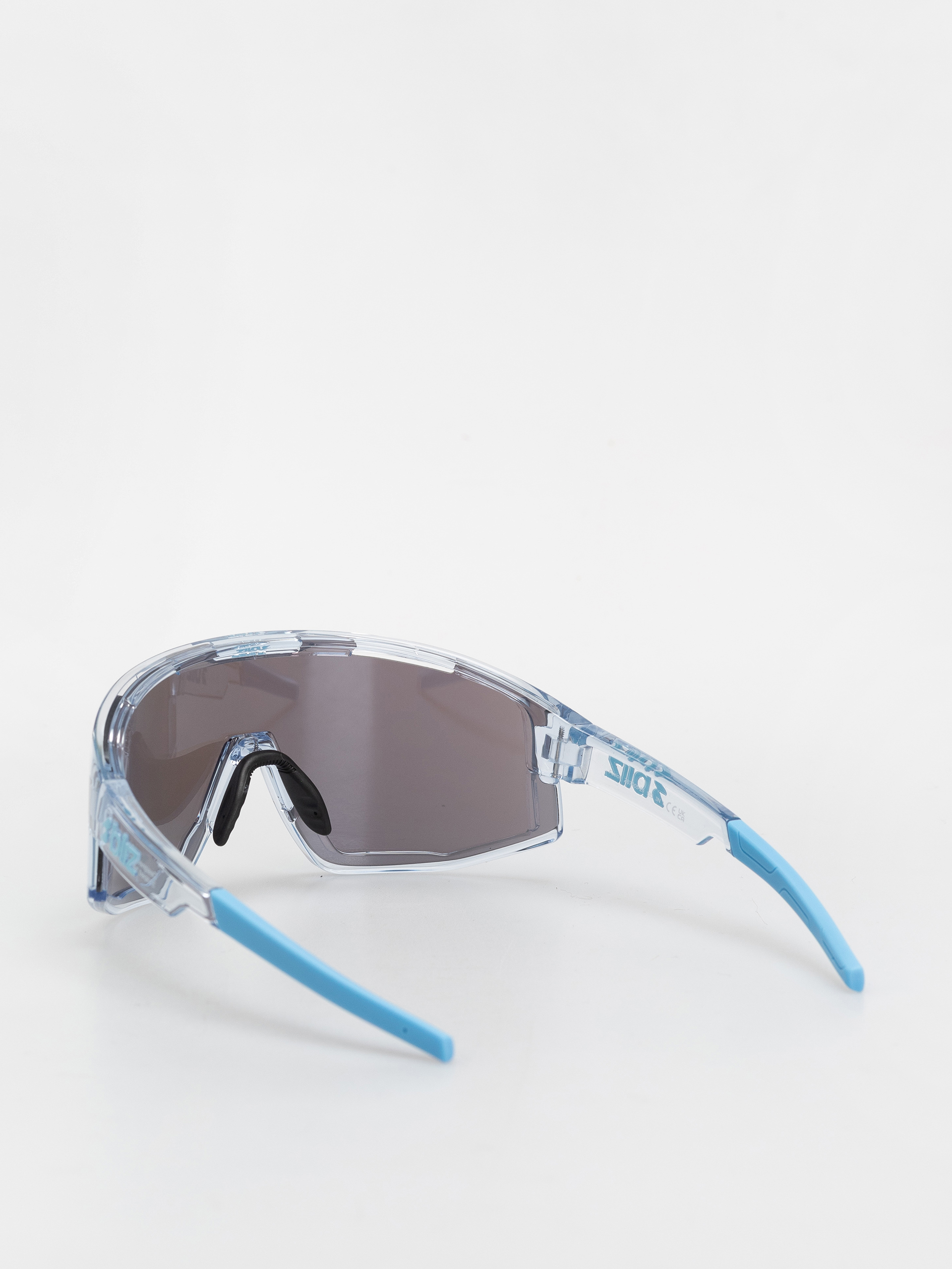Ochelari de soare Bliz Fusion (transparent blue/smoke w ice blue multi)