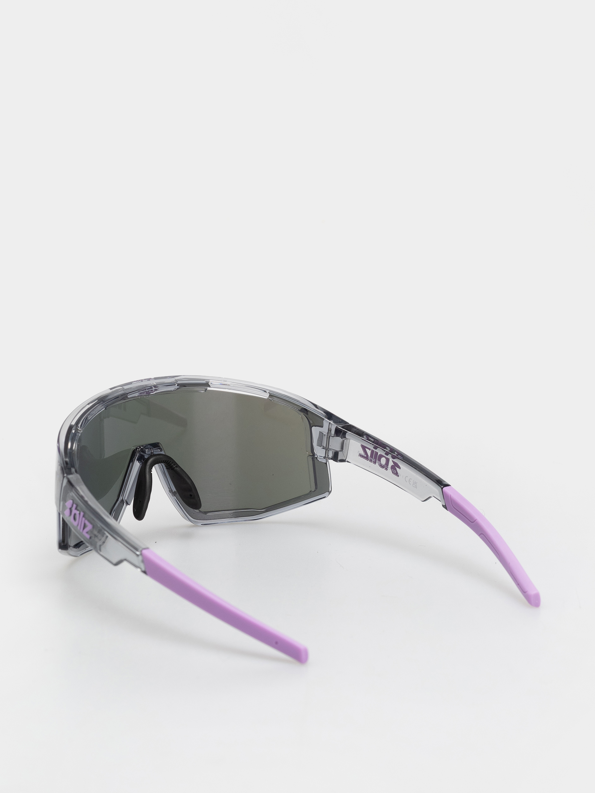 Ochelari de soare Bliz Fusion Small (crystal black/grey w putple multi)
