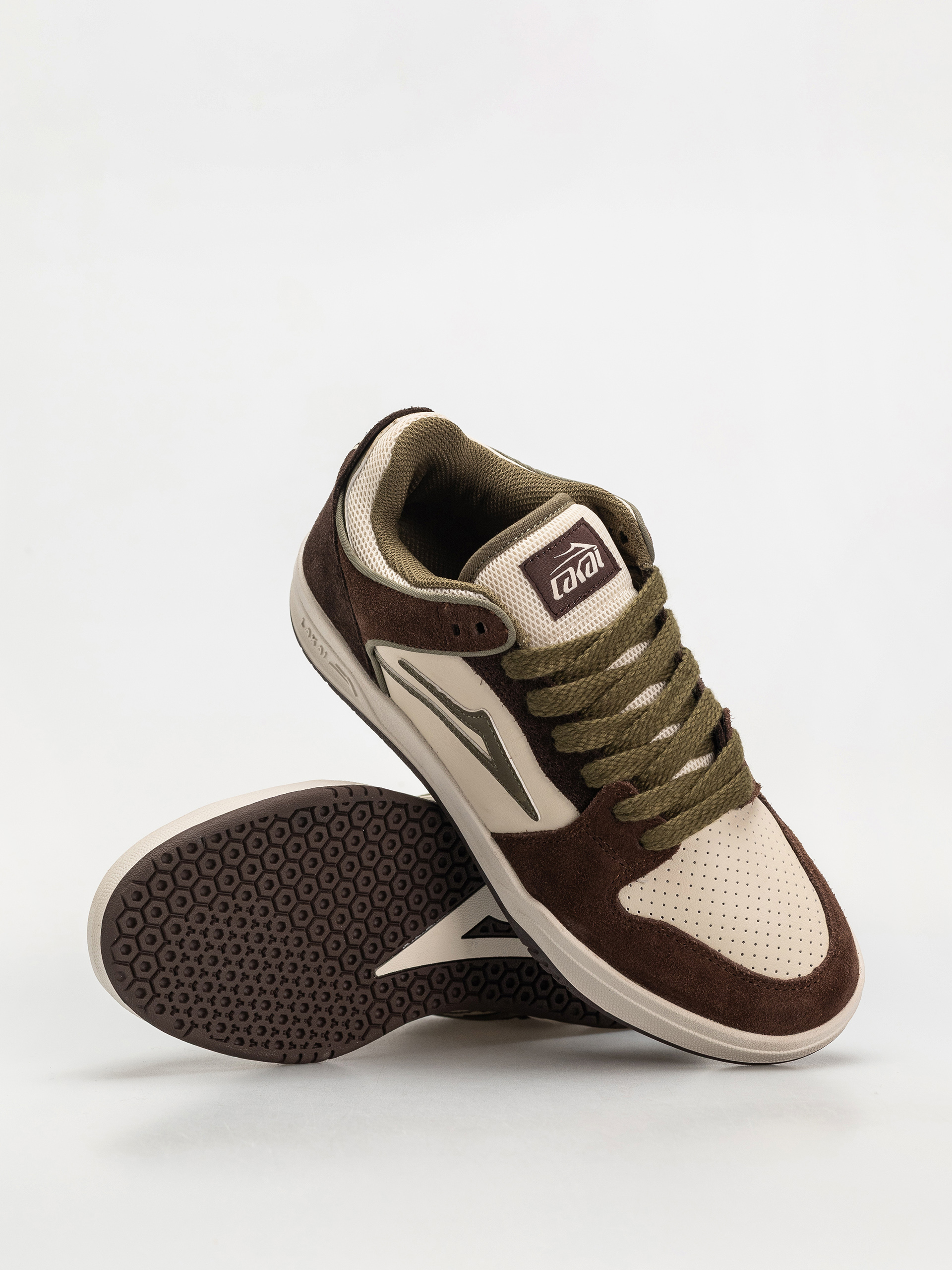 Pantofi Lakai Telford Low (chestnut suede birch brown)