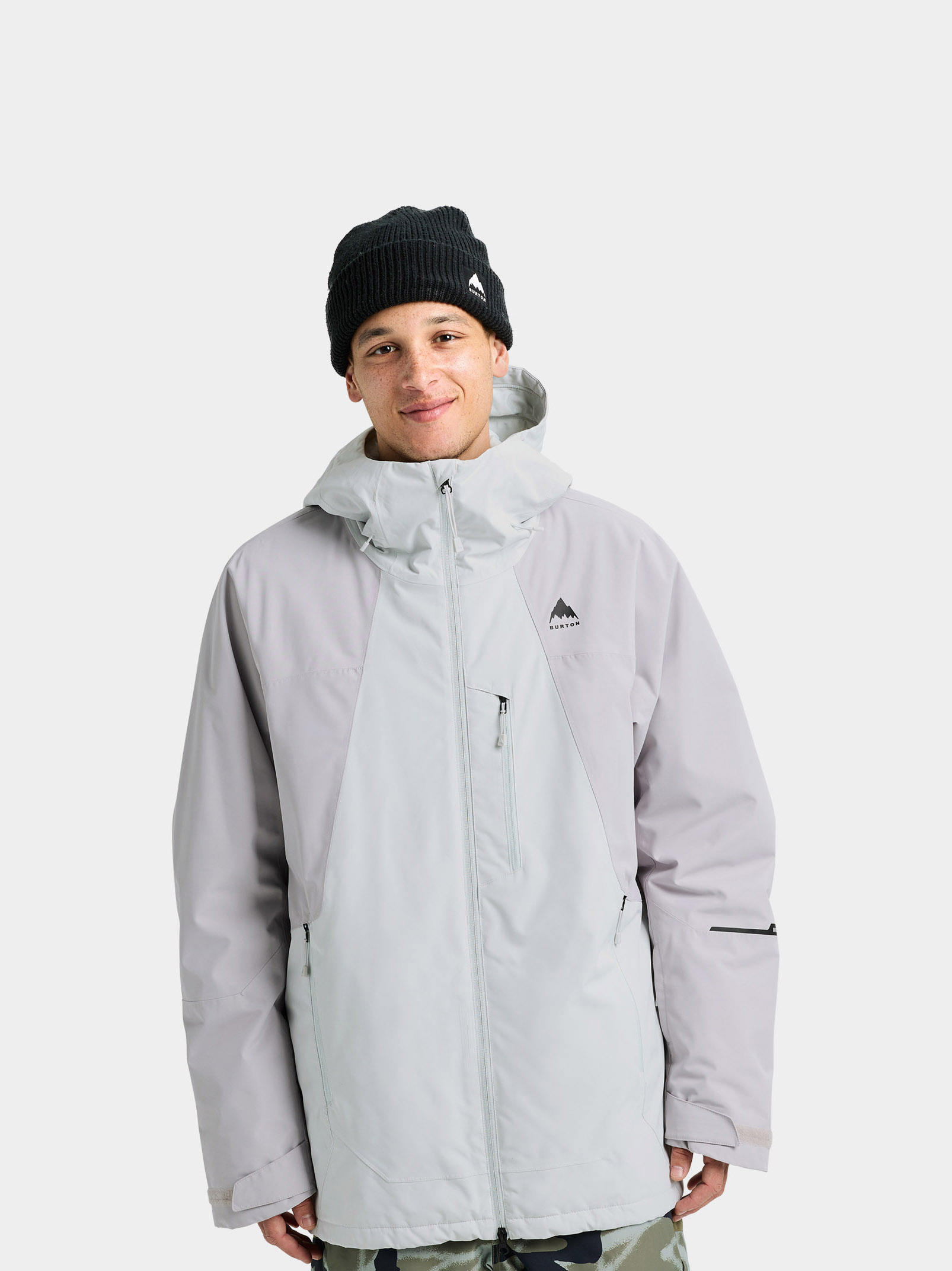 Geacă de snowboard Burton Reserve 2L Insulated (gray cloud/washed lavender)