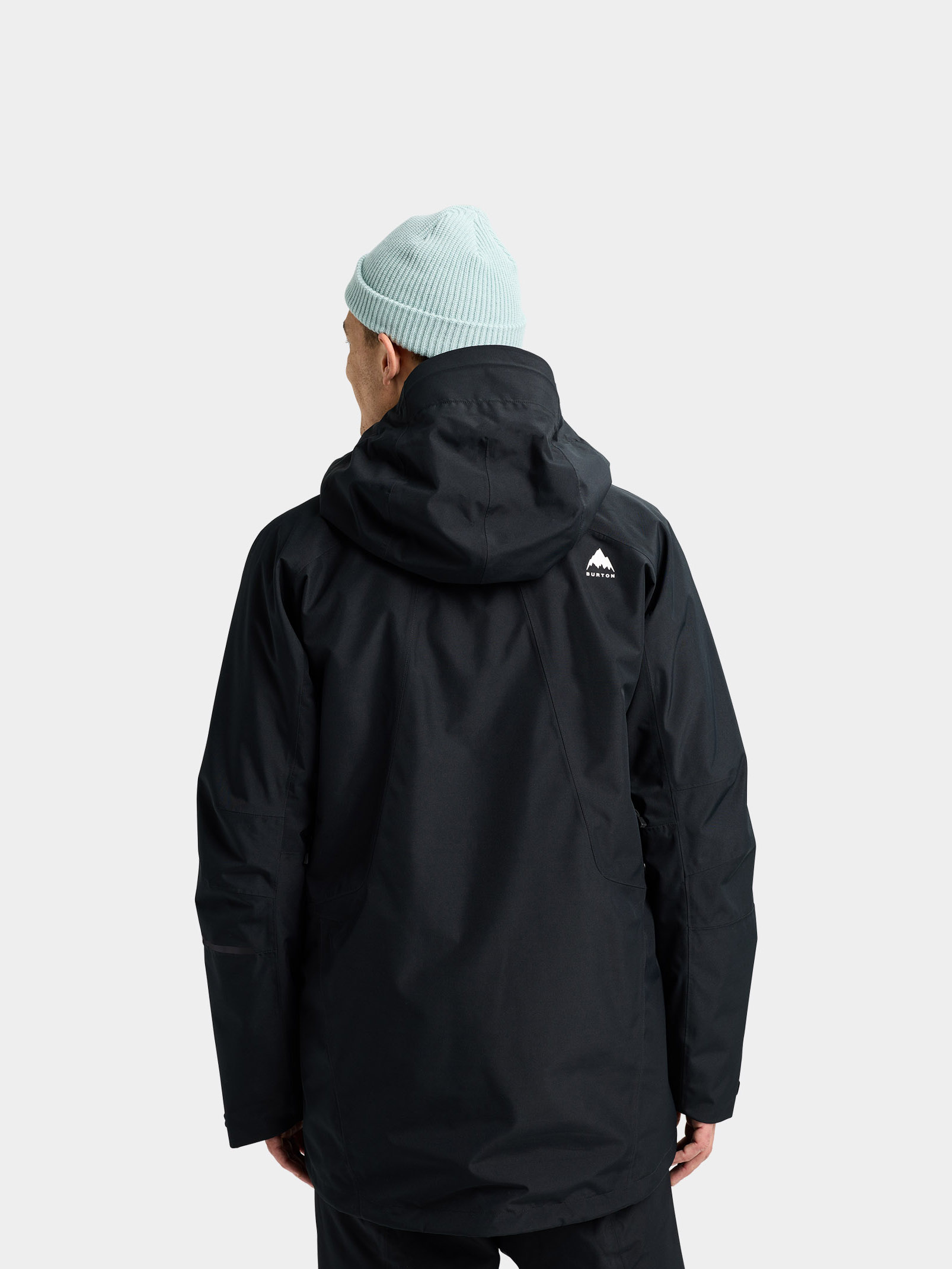 Pentru bărbați Geacă de snowboard Burton Reserve 2L 3 In 1 (true black)