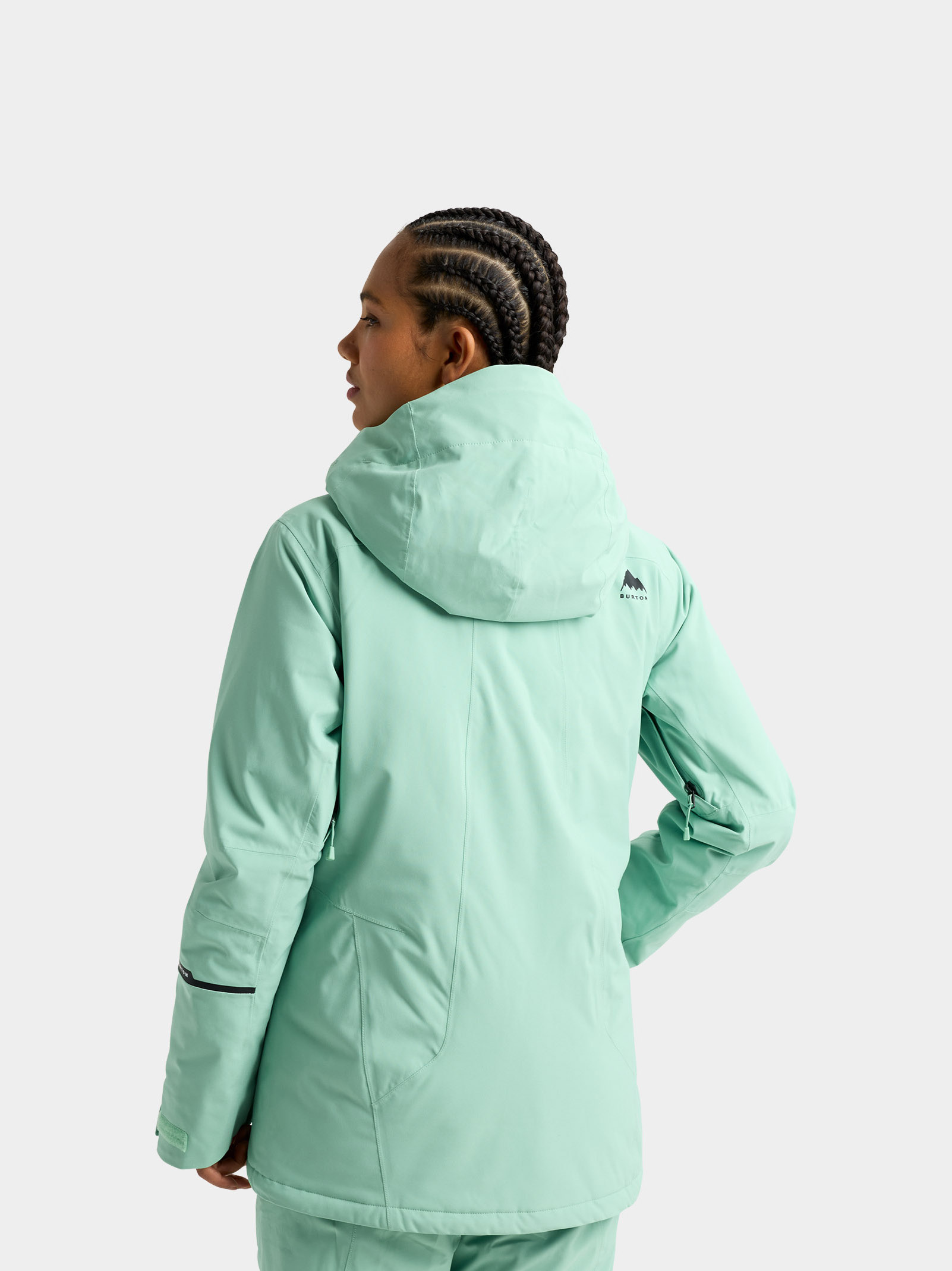 Pentru femei Geacă de snowboard Burton Reserve 2L Ins Stretch (soft sage)