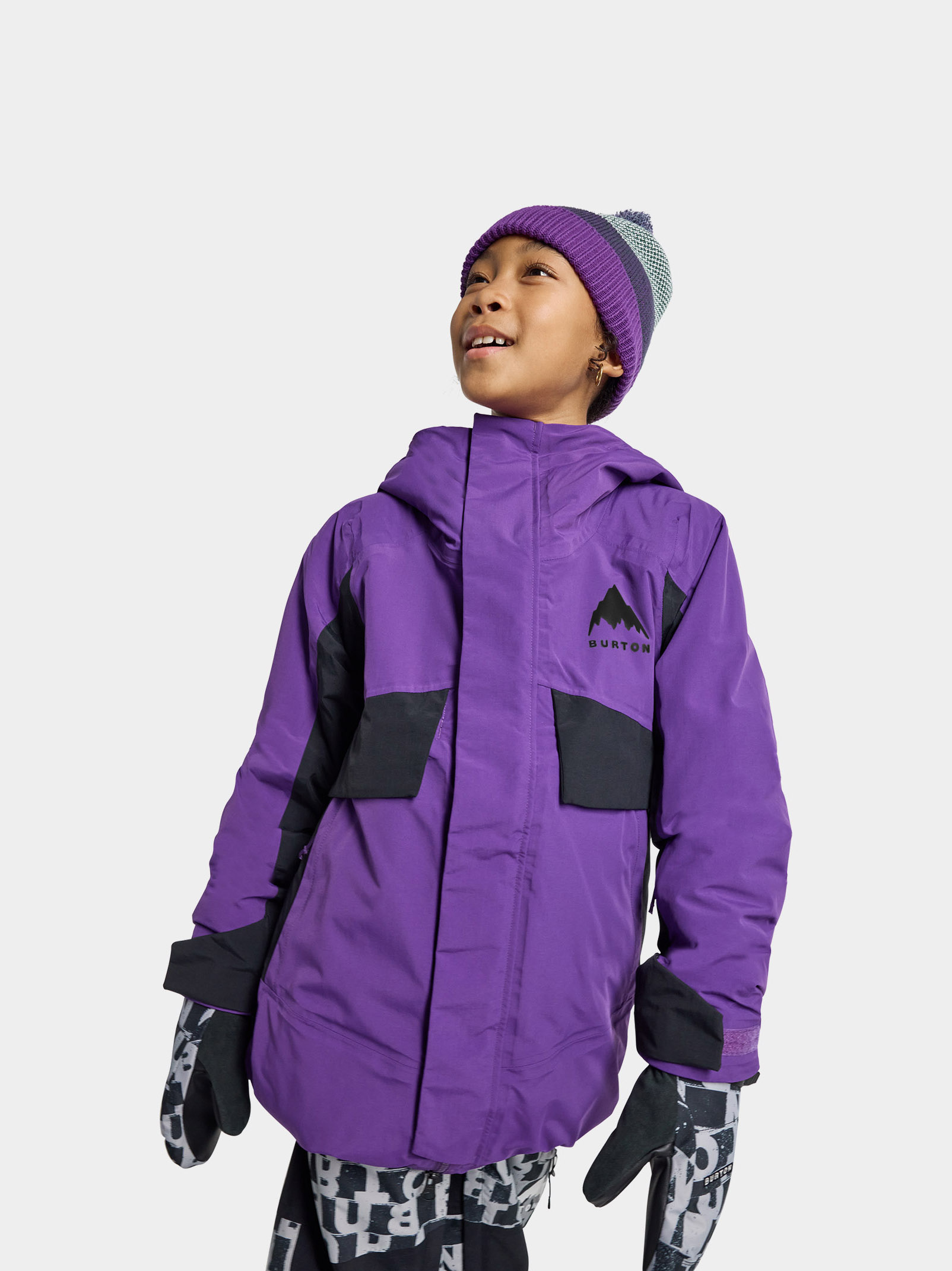 Geacu0103 de snowboard Burton Ascutney 2L JR (imperial purple/true black)