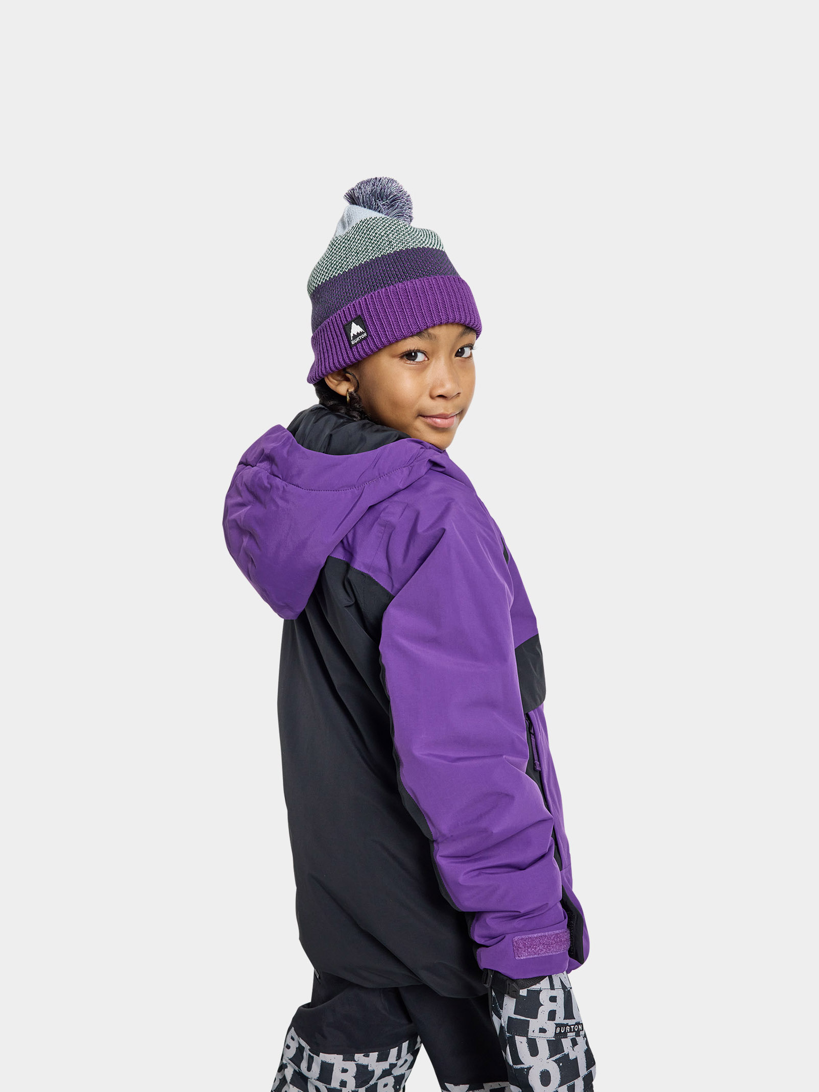 Geacă de snowboard Burton Ascutney 2L JR (imperial purple/true black)