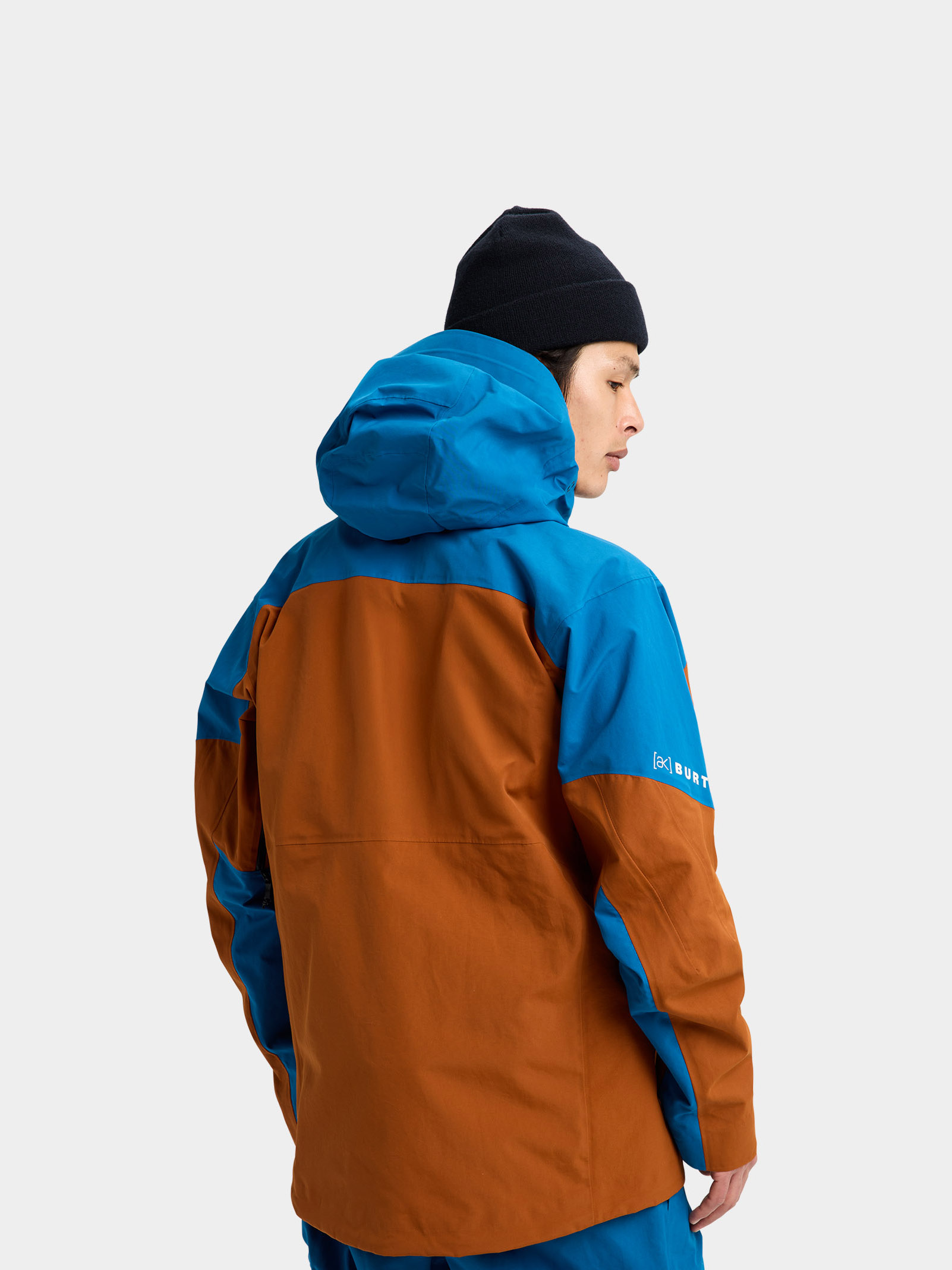 Pentru bărbați Geacă de snowboard Burton Ak Gore Tex Cyclic 2L (chestnut brown/blue teal)