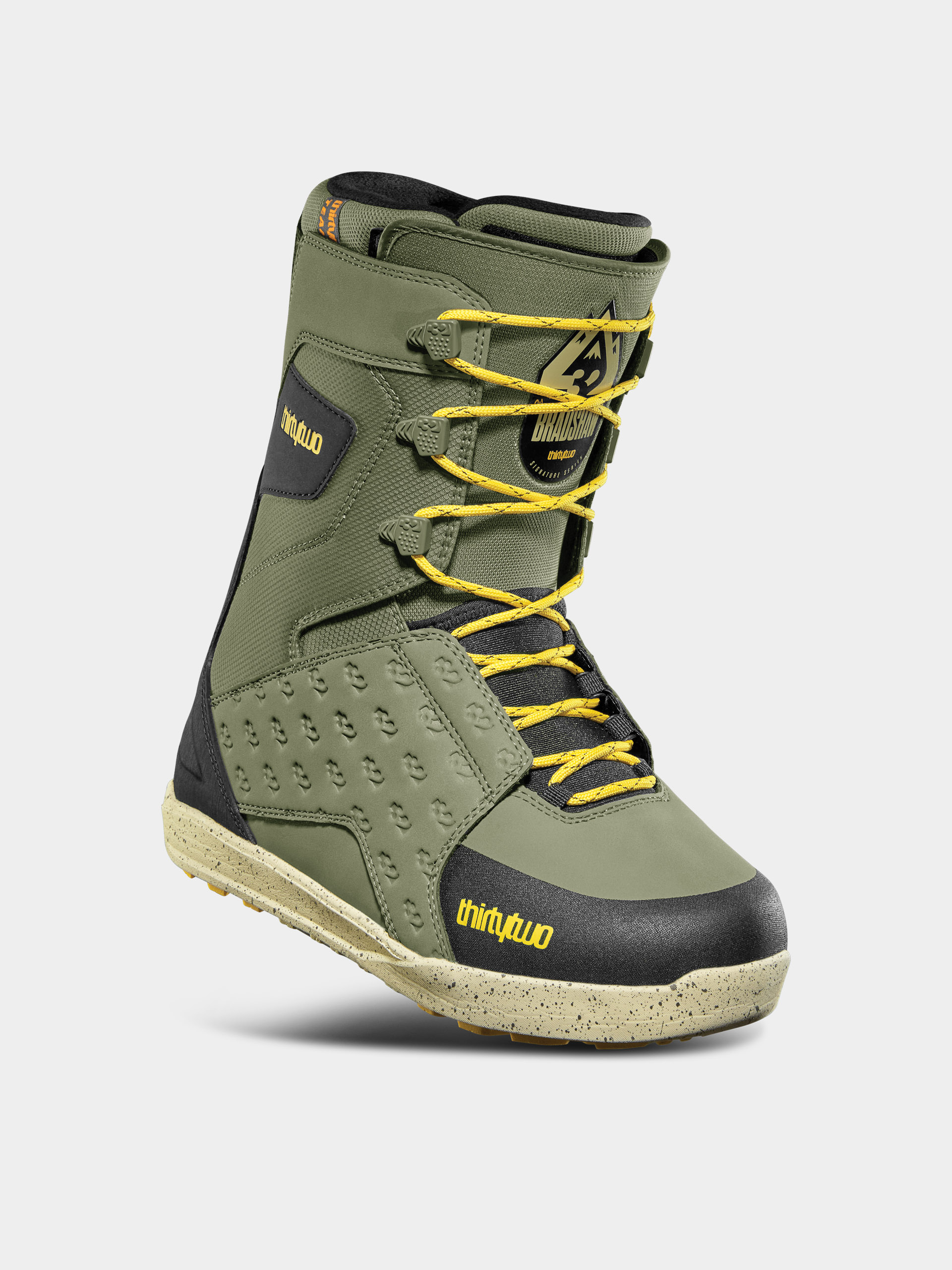 u00cencu0103lu021bu0103minte pentru snowboard ThirtyTwo Lashed Bradshaw (olive/black)