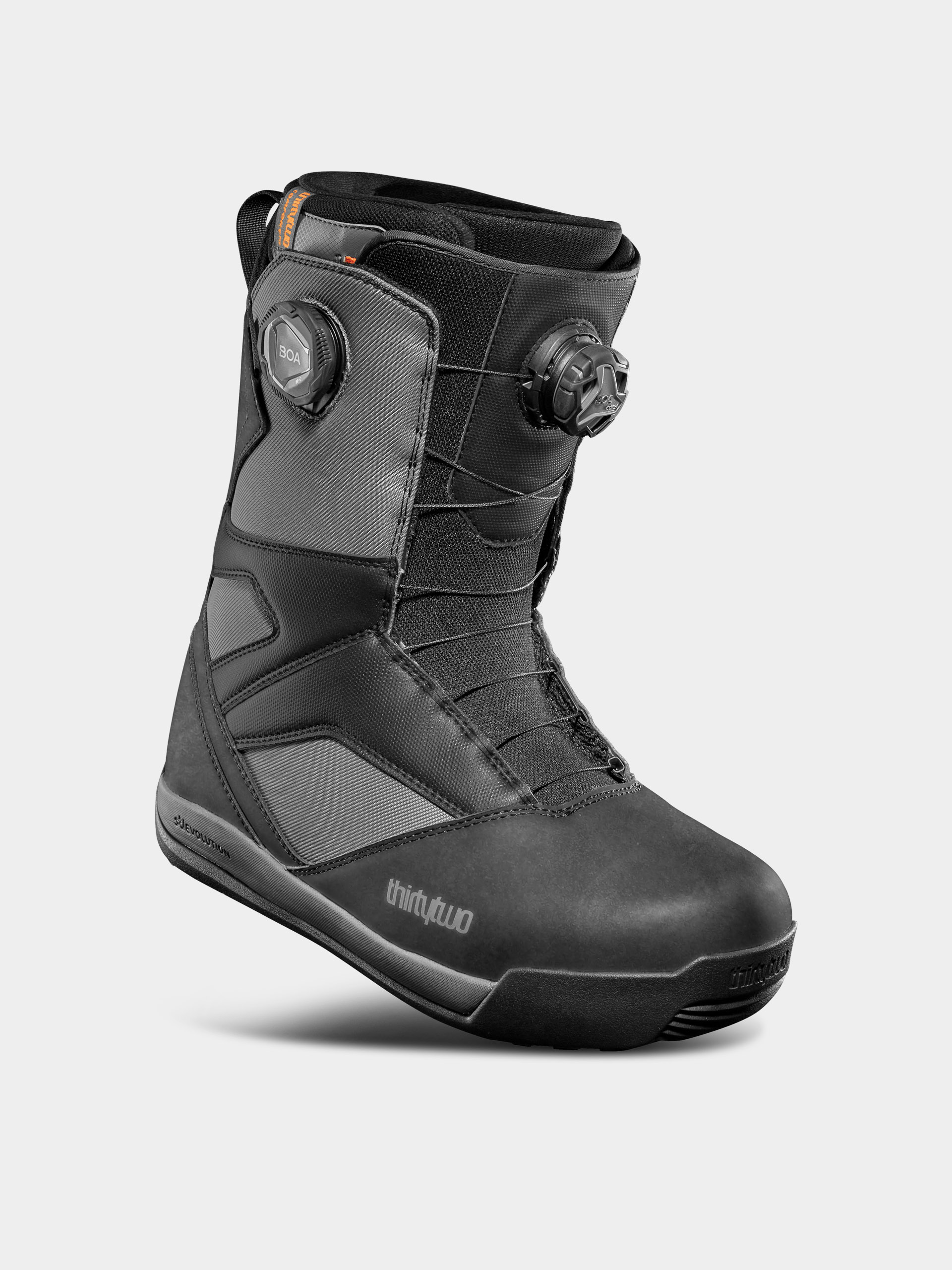 Încălțăminte pentru snowboard ThirtyTwo Stw Double Boa (black/dark grey)