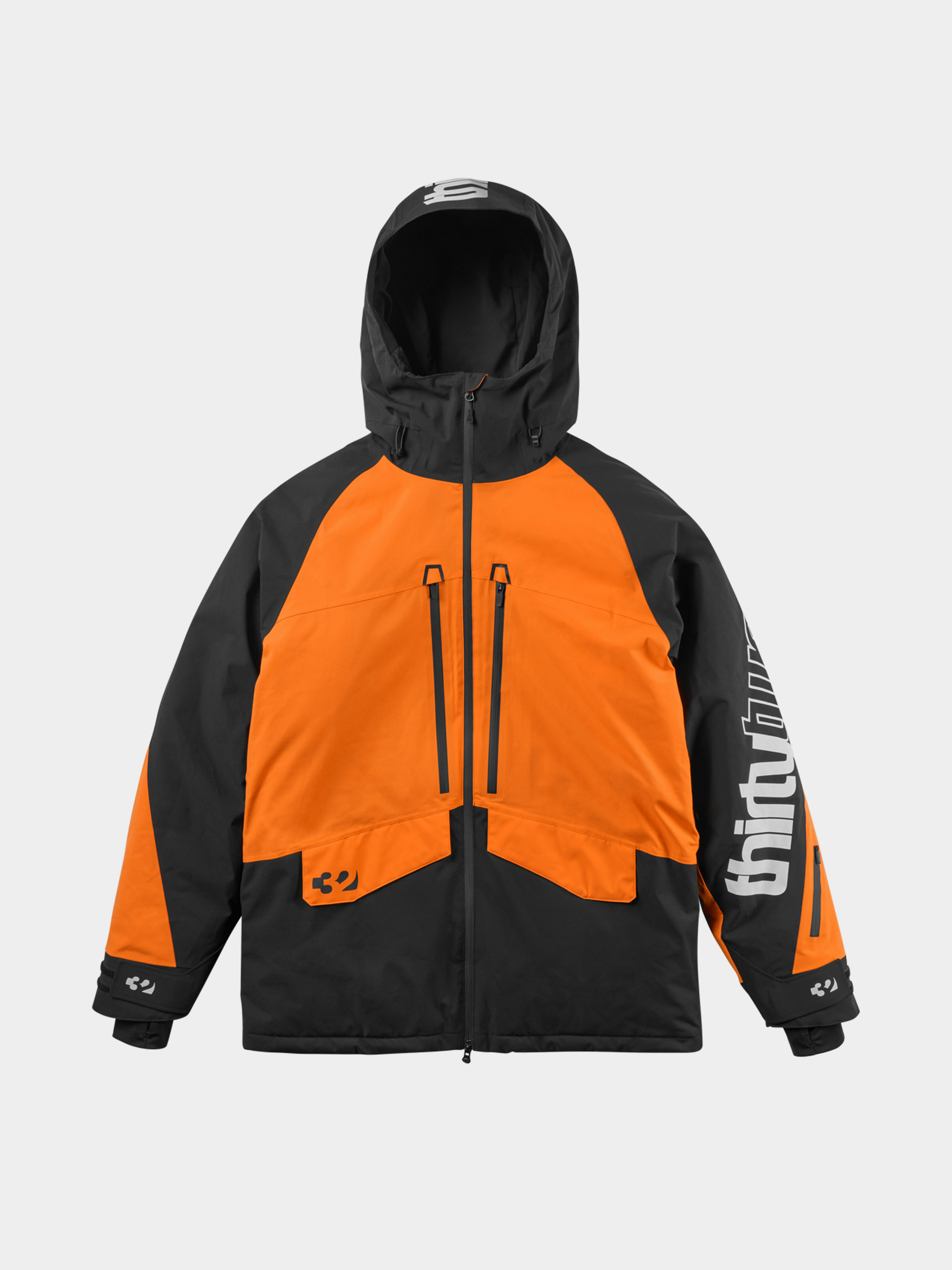 Geacu0103 de snowboard ThirtyTwo Lashed Insulated (black/orange)