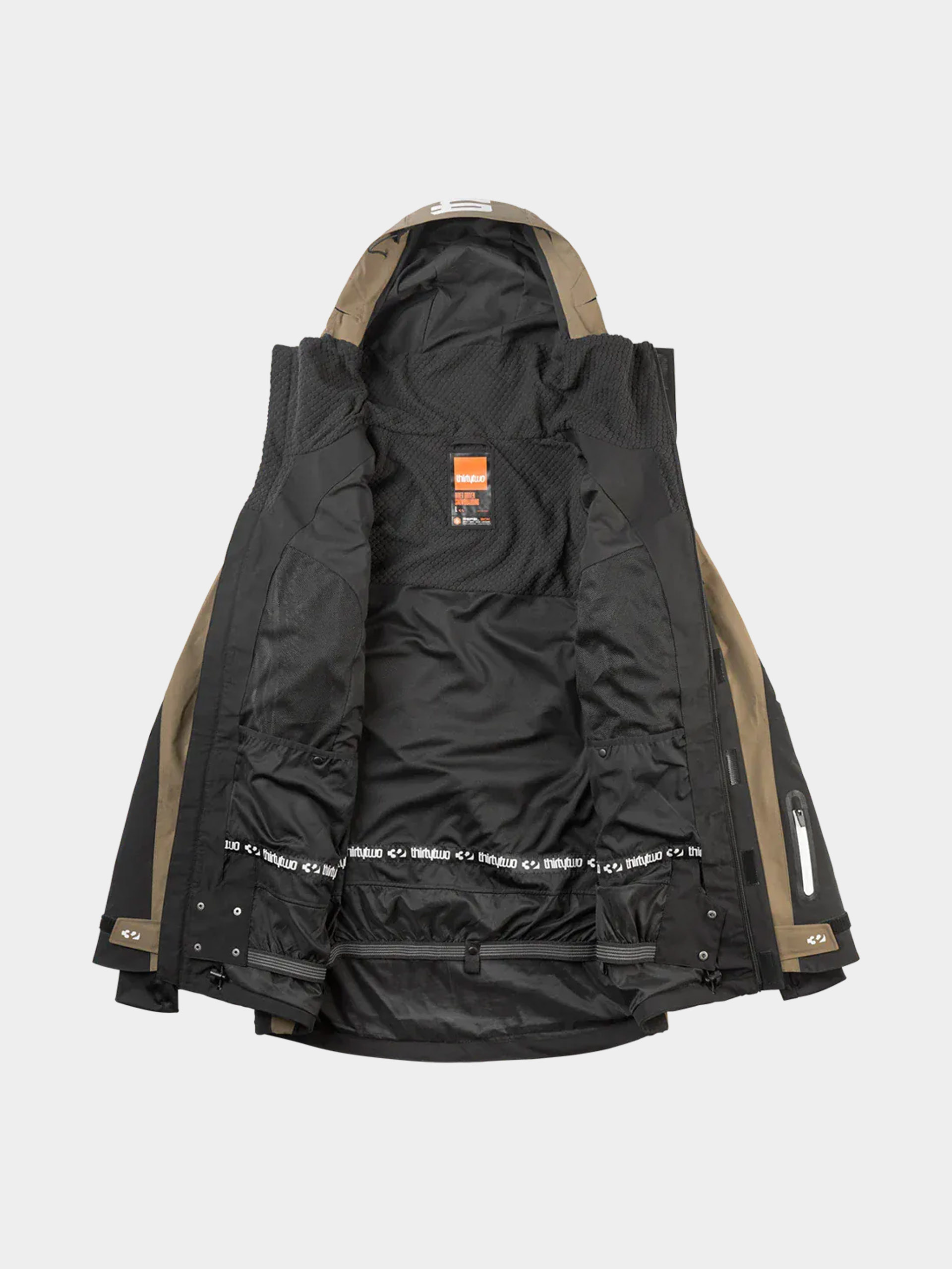 Pentru bărbați Geacă de snowboard ThirtyTwo Deep Creek Parka (tobacco)