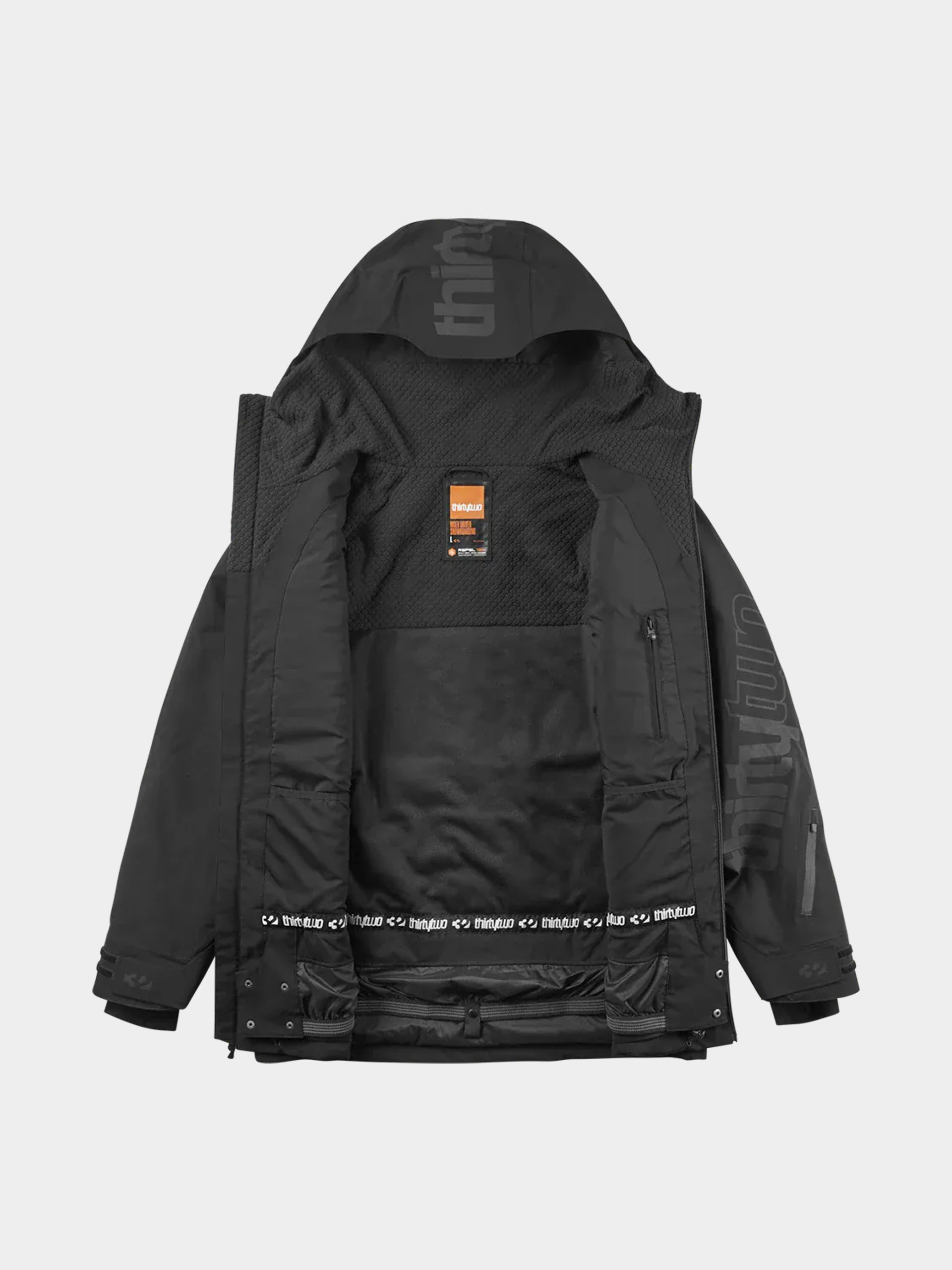 Pentru bărbați Geacă de snowboard ThirtyTwo Lashed Insulated (black)
