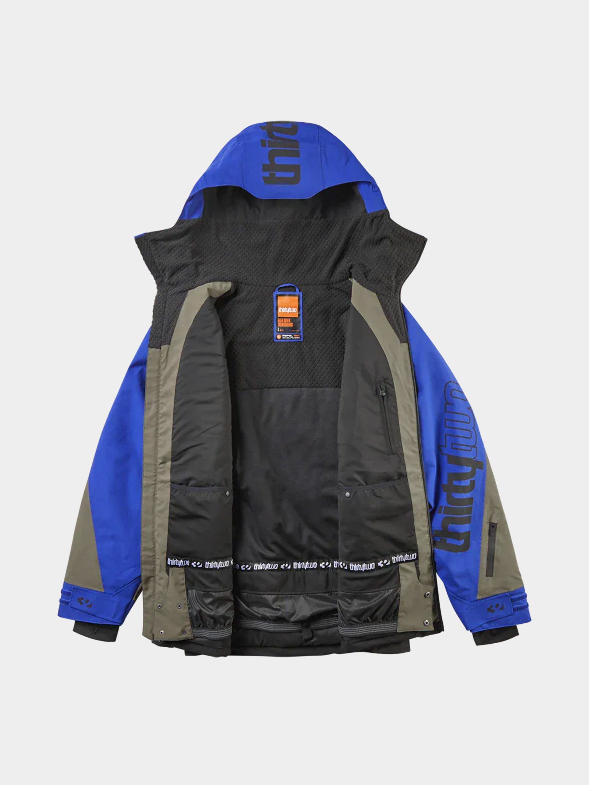 Pentru bărbați Geacă de snowboard ThirtyTwo Lashed Insulated (blue)