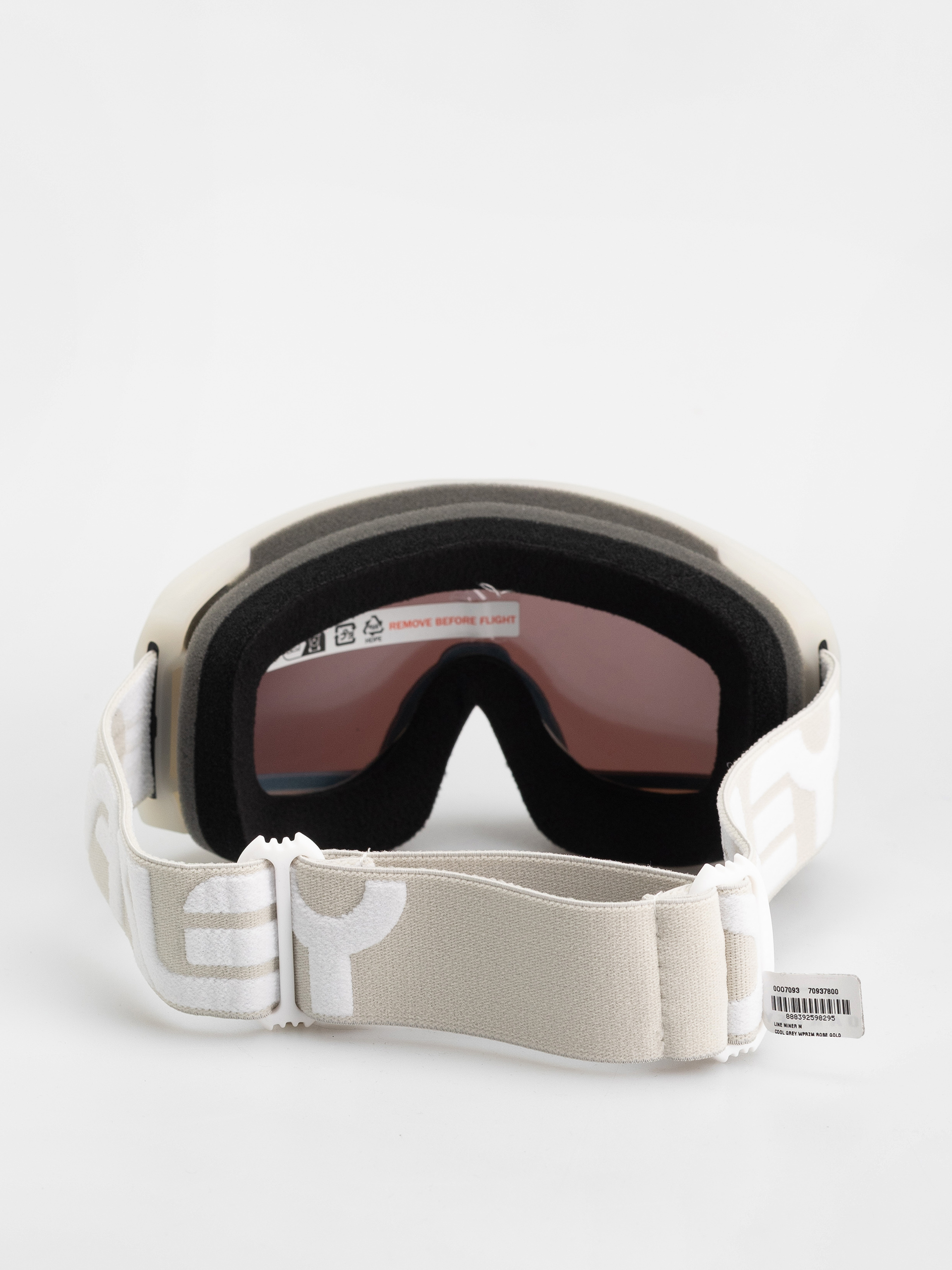 Ochelari pentru snowboard Oakley Line Miner M (matte b1b cool grey/prizm rose gold iridium)