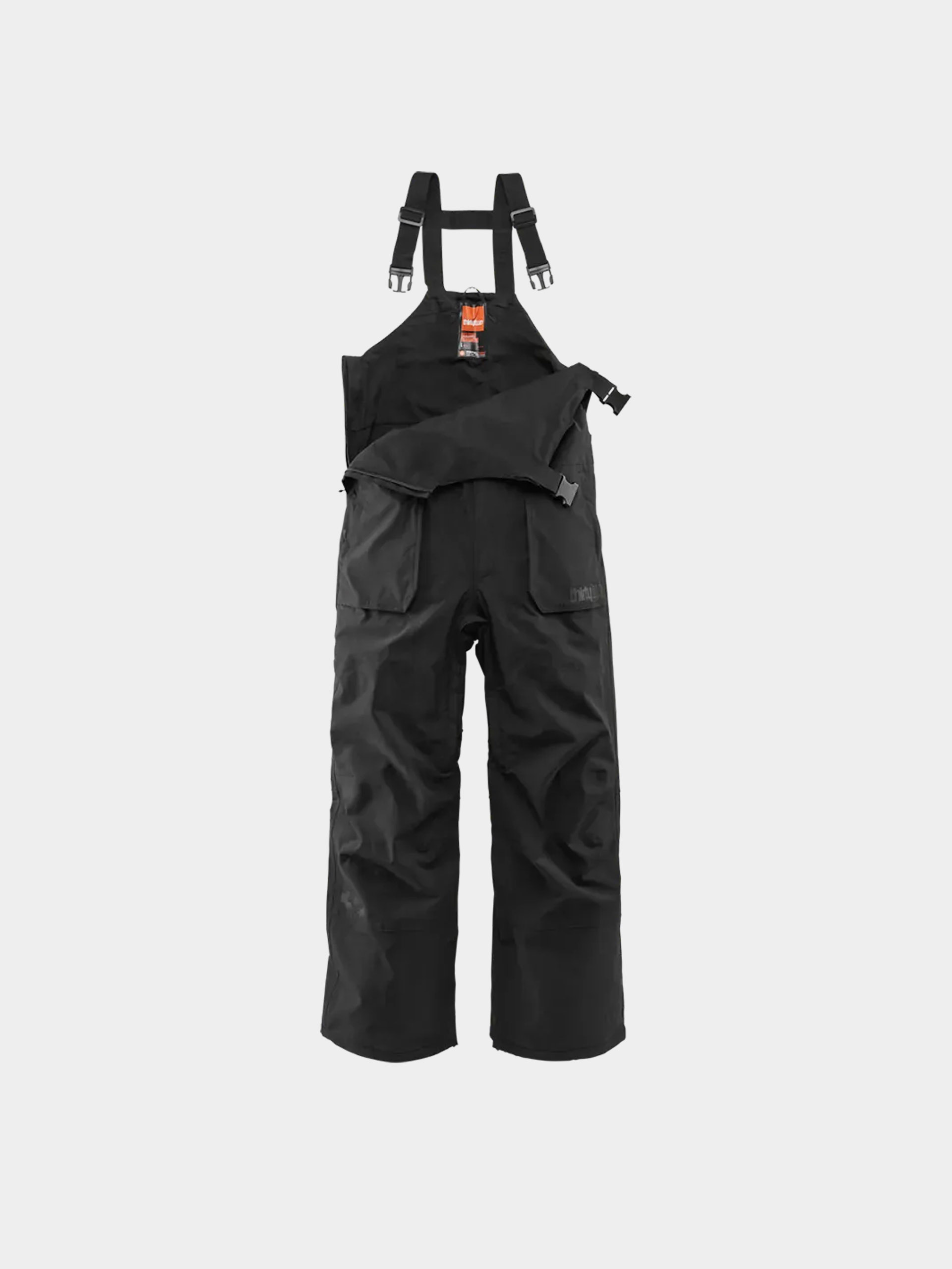 Pentru bărbați Pantaloni pentru snowboard ThirtyTwo Basement Bib (black)
