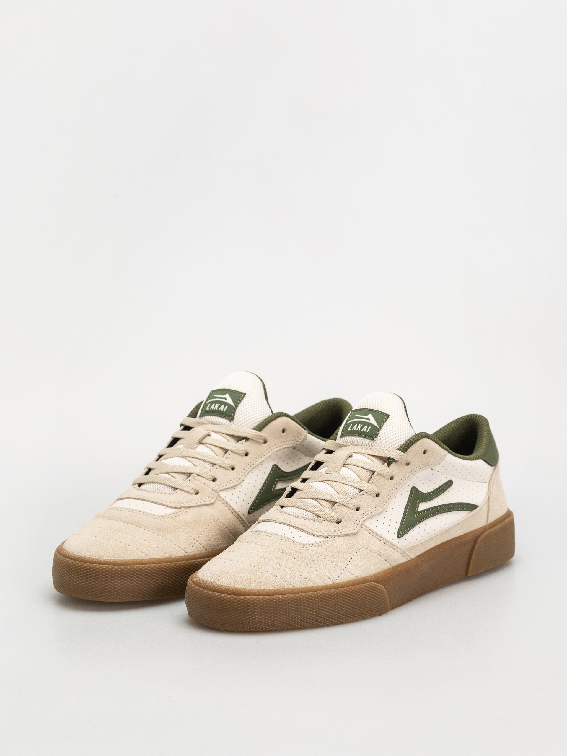 Pantofi Lakai Cambridge (cream suede)
