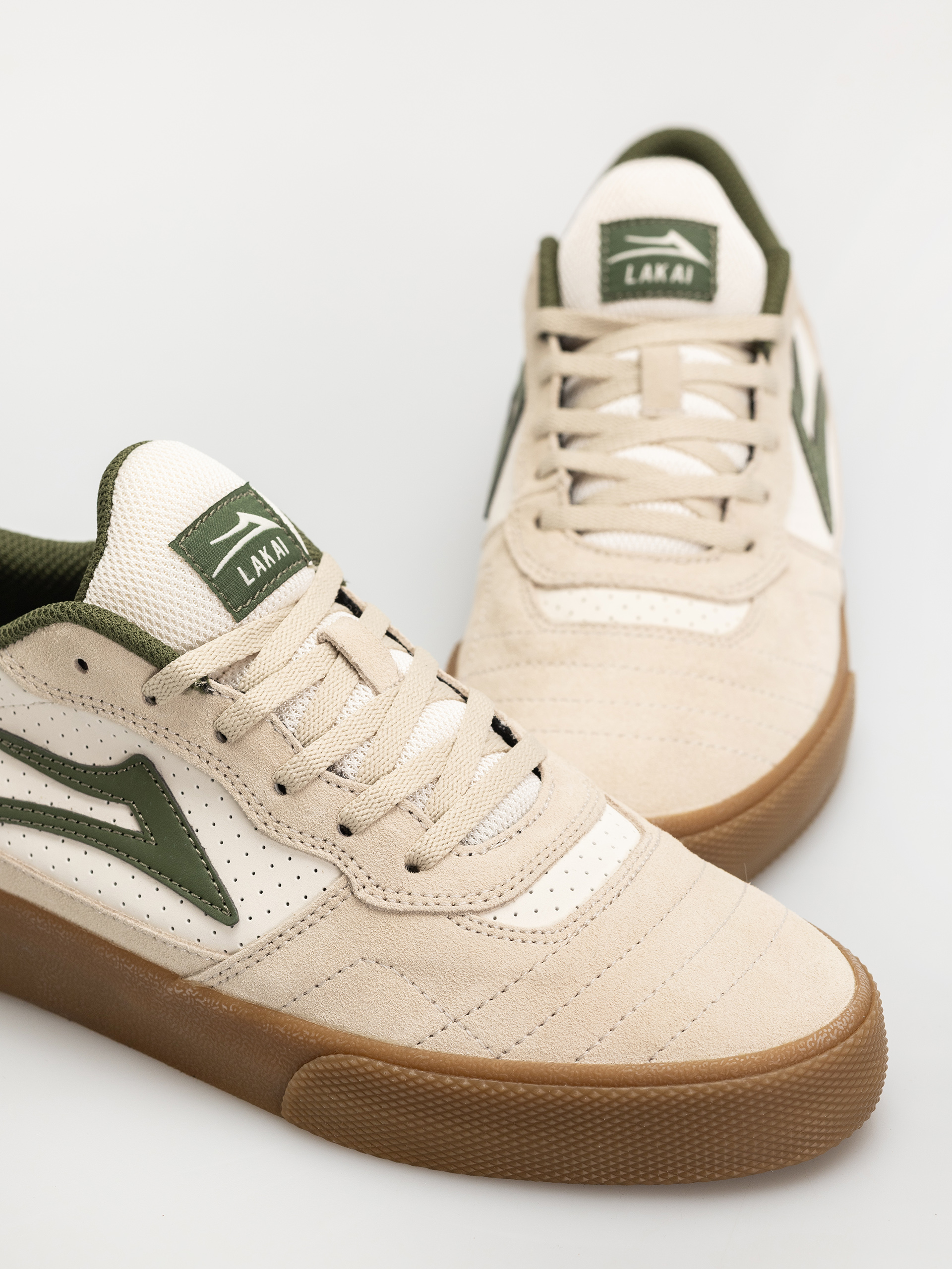 Pantofi Lakai Cambridge (cream suede)