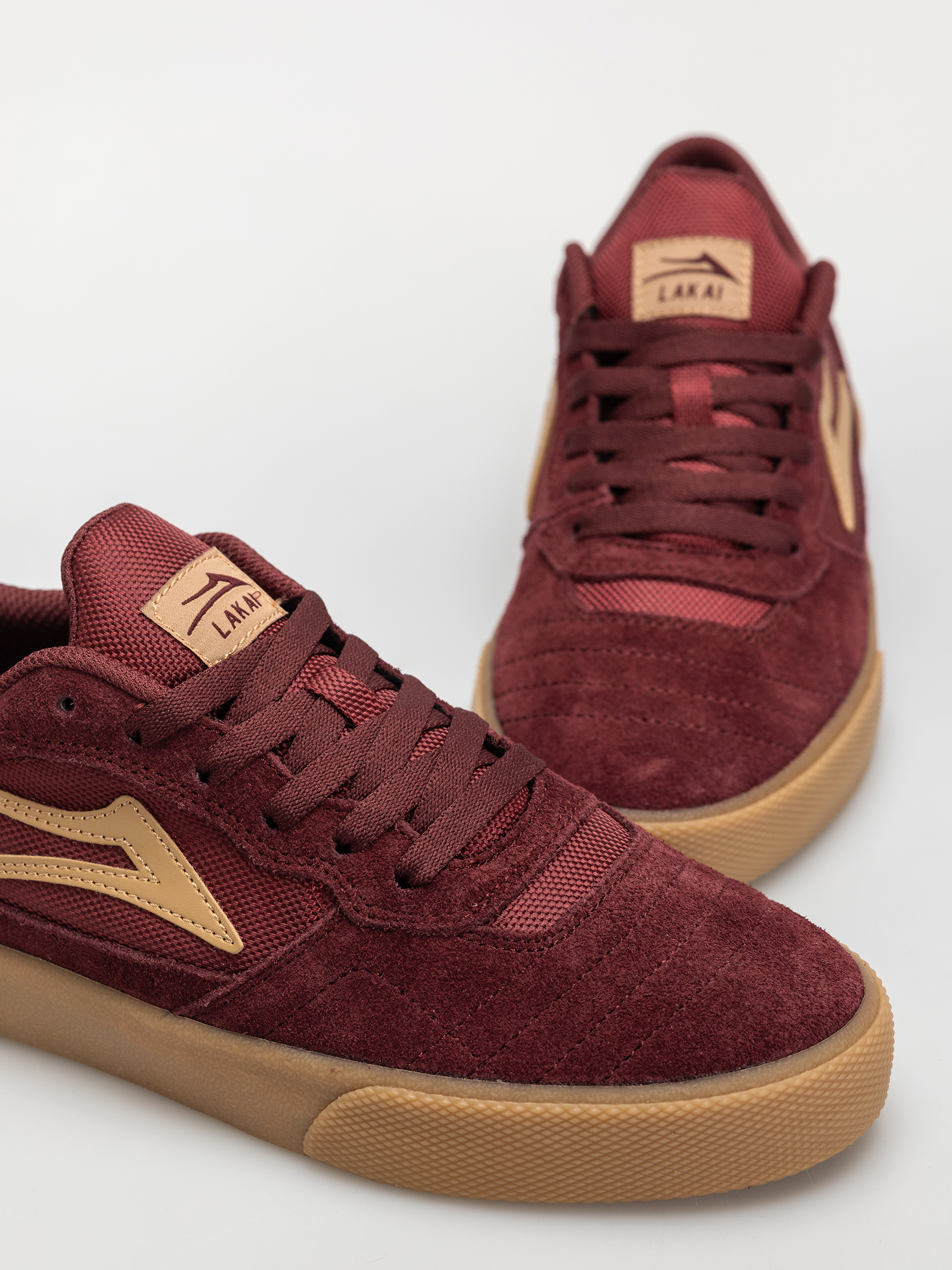 Pantofi Lakai Cambridge (burgundy suede)