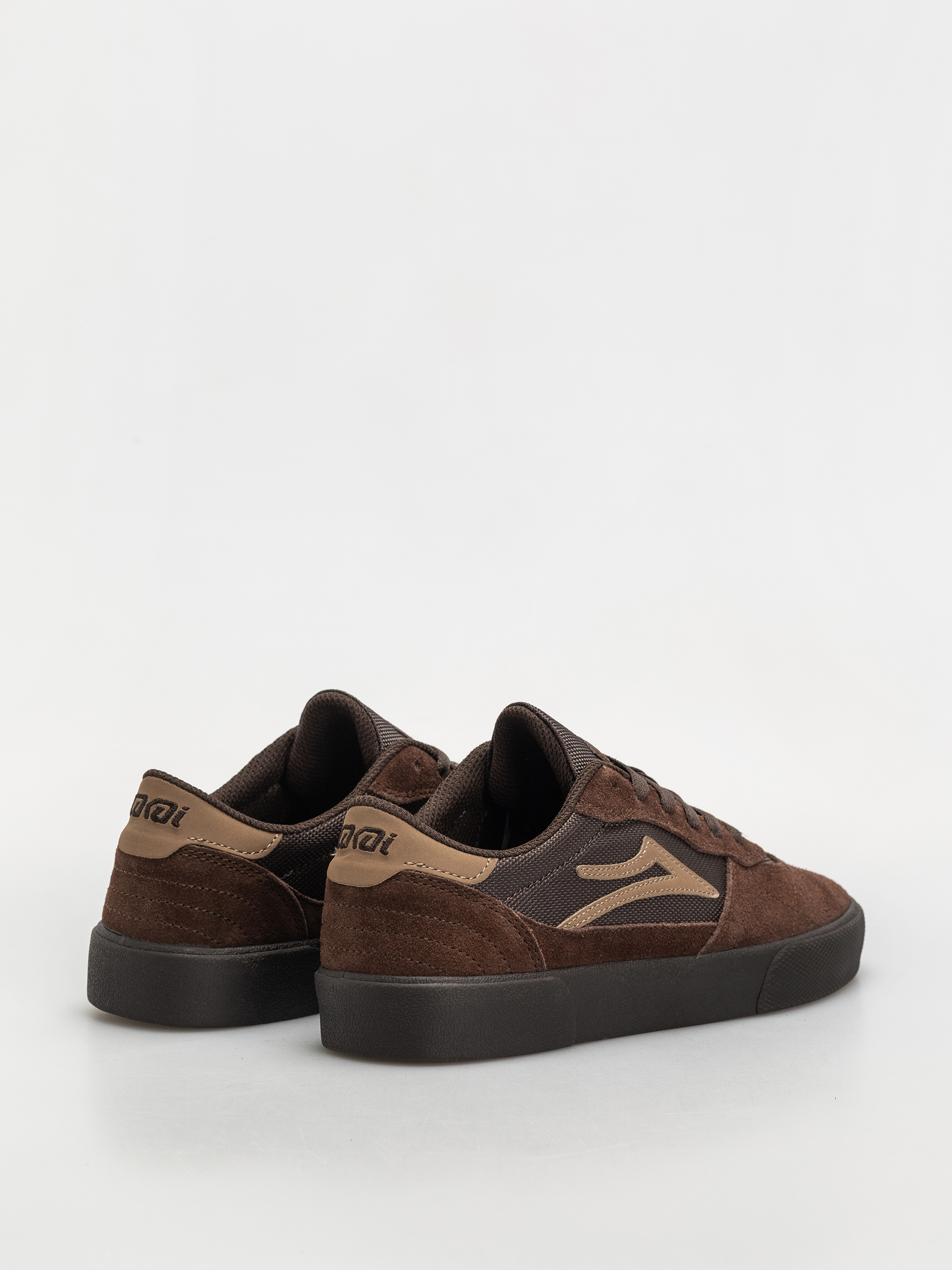 Pantofi Lakai Cambridge (chestnut suede monochrome)