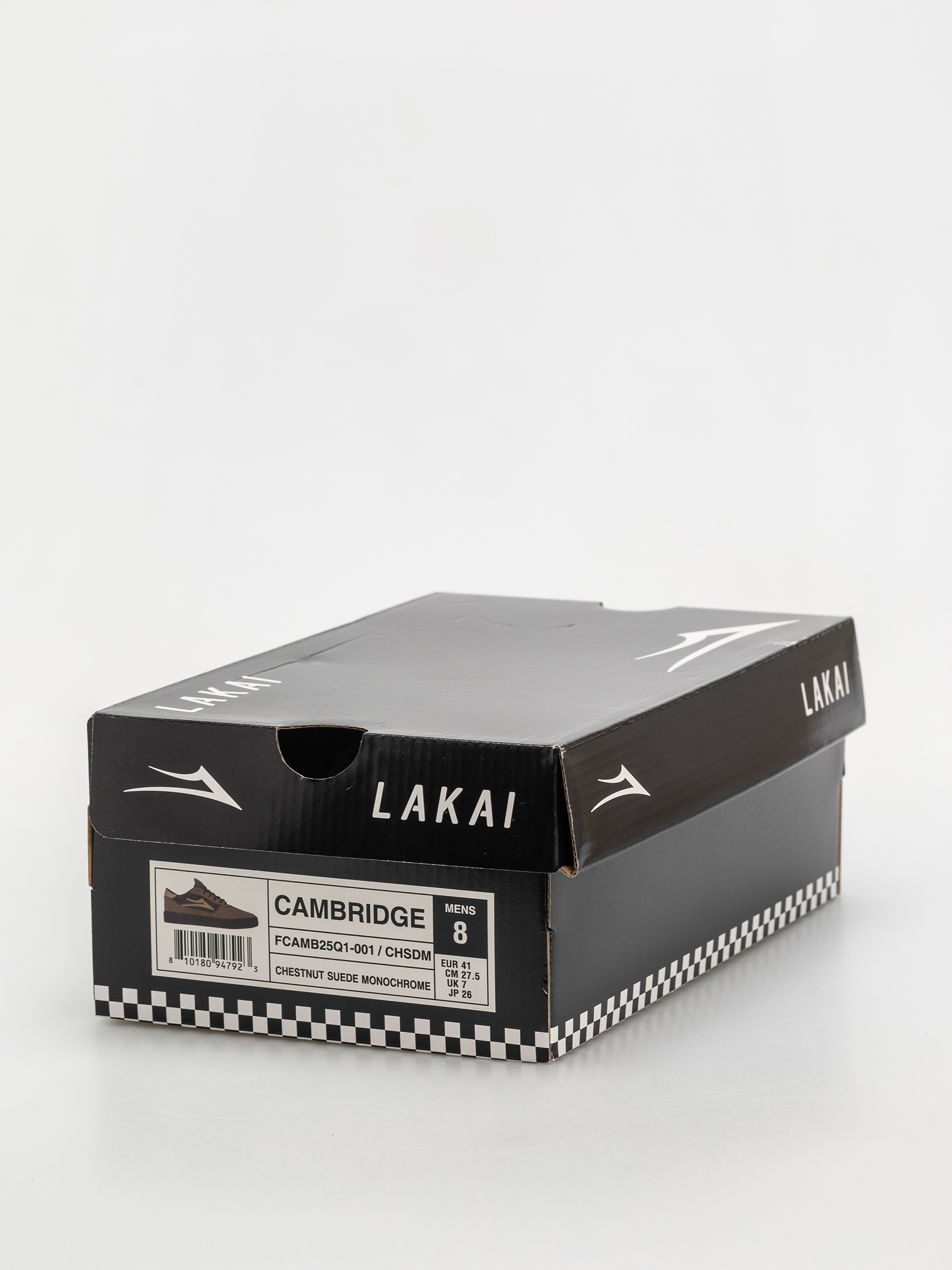 Pantofi Lakai Cambridge (chestnut suede monochrome)