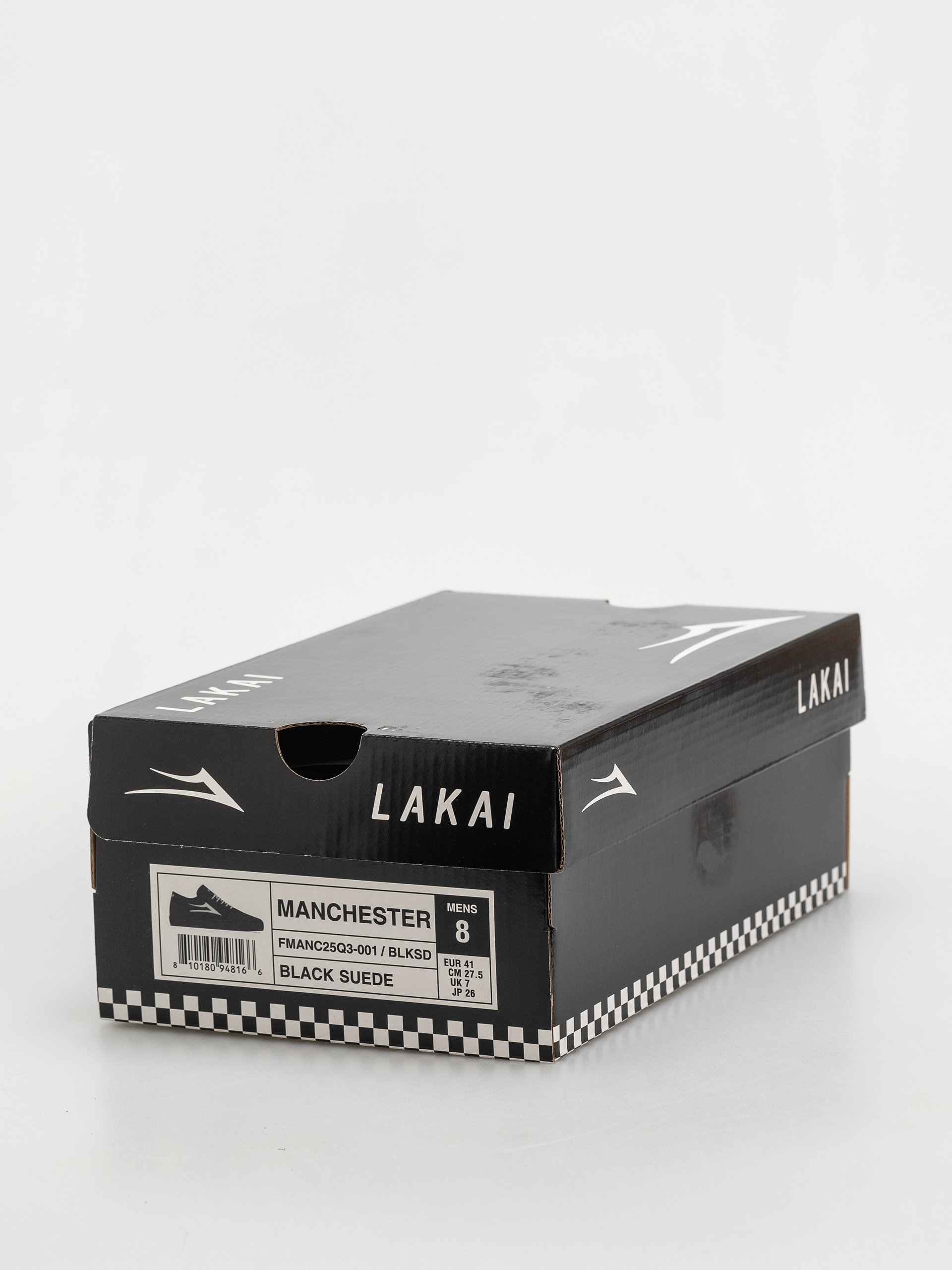 Pantofi Lakai Manchester (black suede)