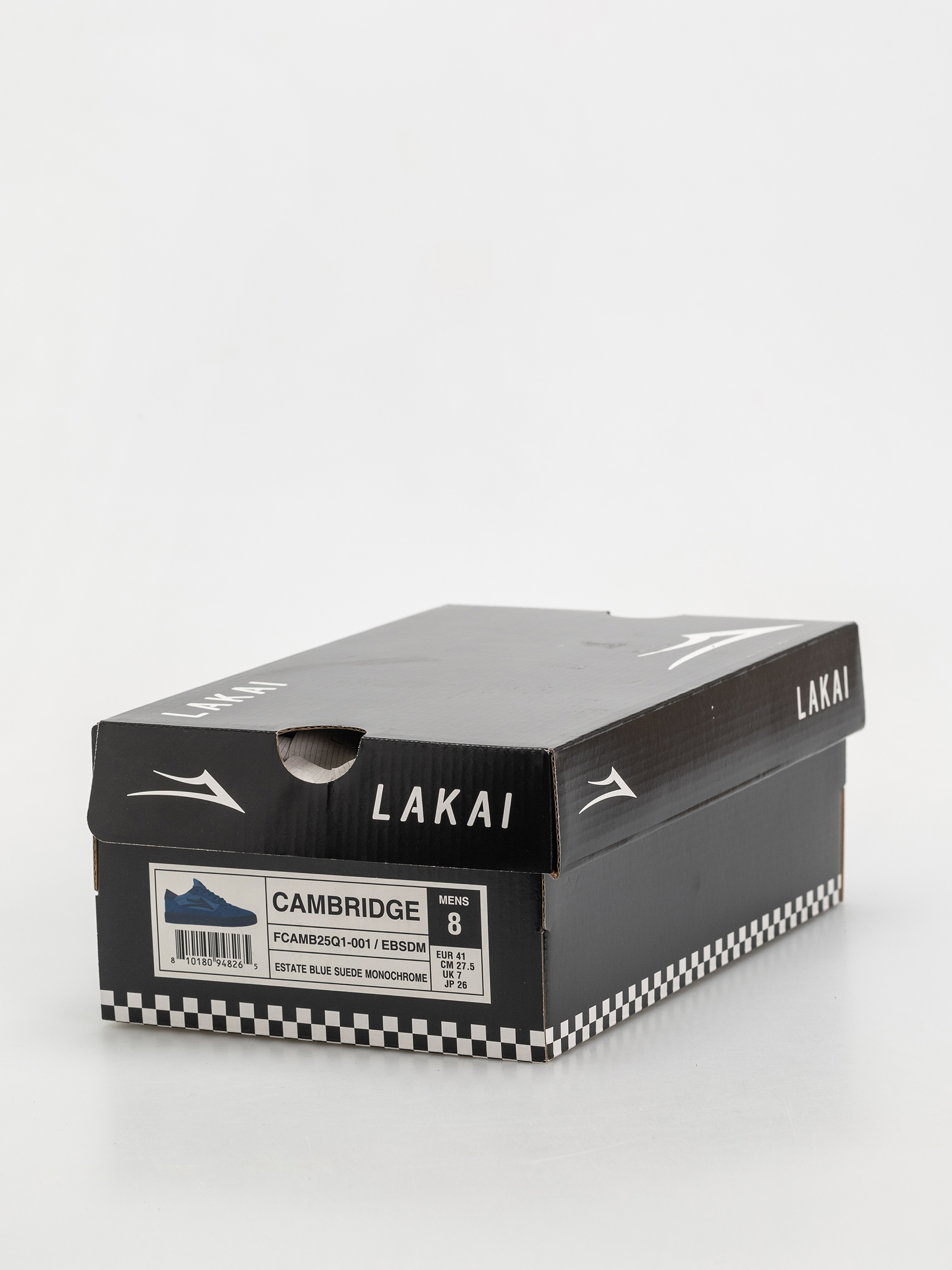 Pantofi Lakai Cambridge (estate blue suede monochrome)